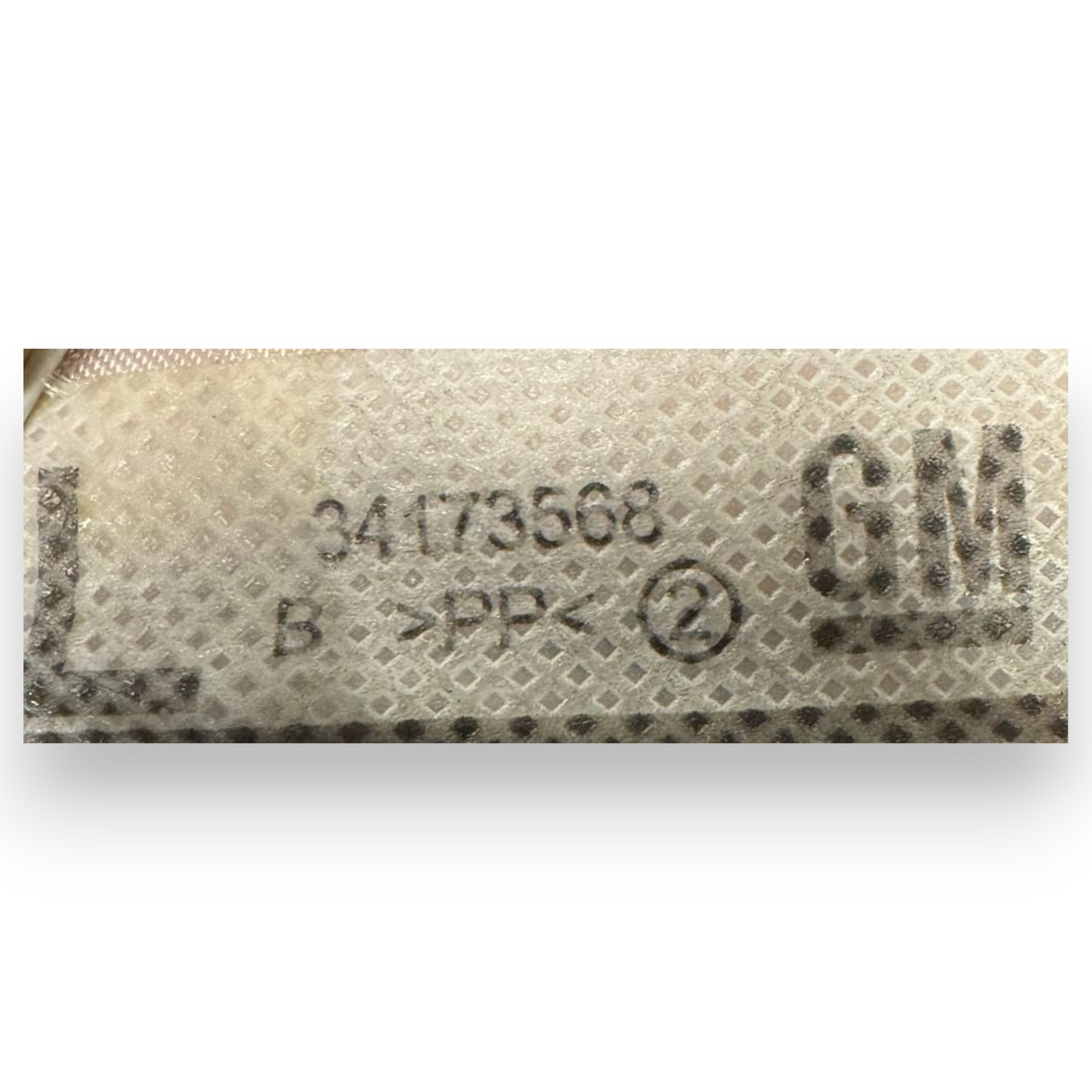 Airbag de cortina lateral esquerdo (esq) Opel Adam cod.34173568 (2013-2019)