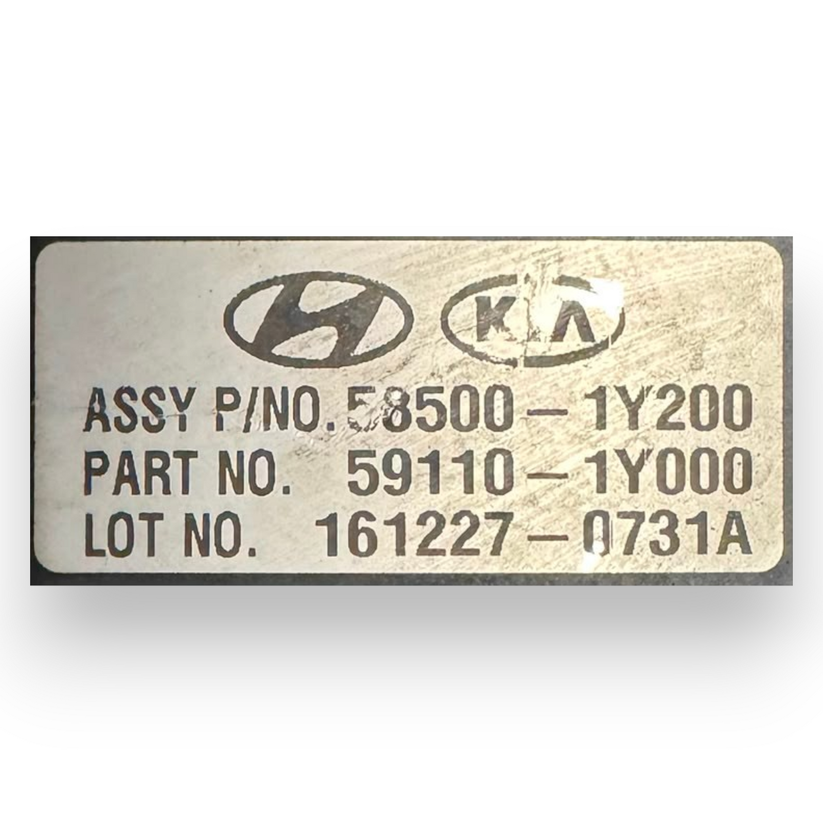 Pompa servofreno Kia Picanto III 1.0 benzina cod.58500-1Y200 (2017-)