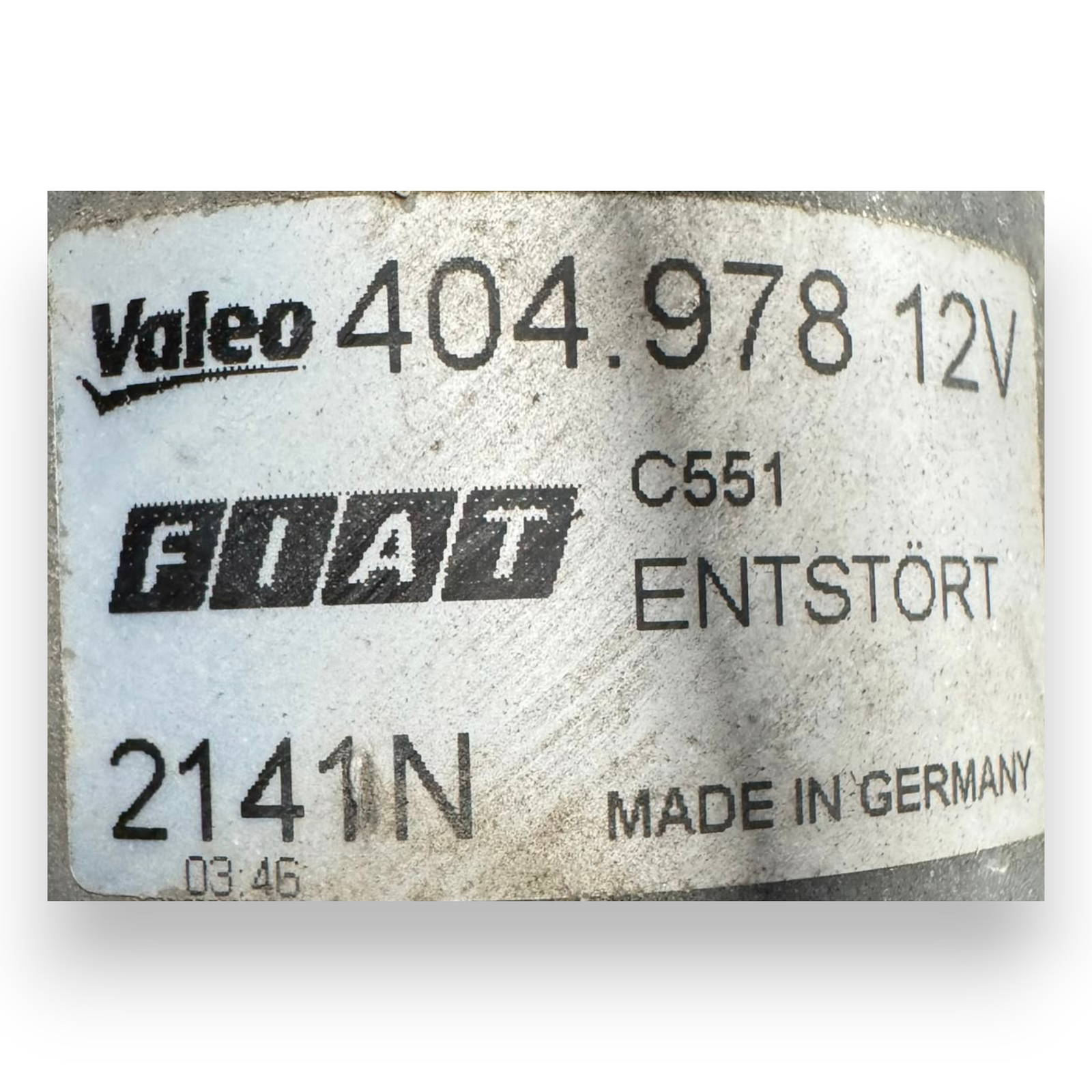 Scheibenwischer Fiat Grande Punto cod.404978 (2005-2018)