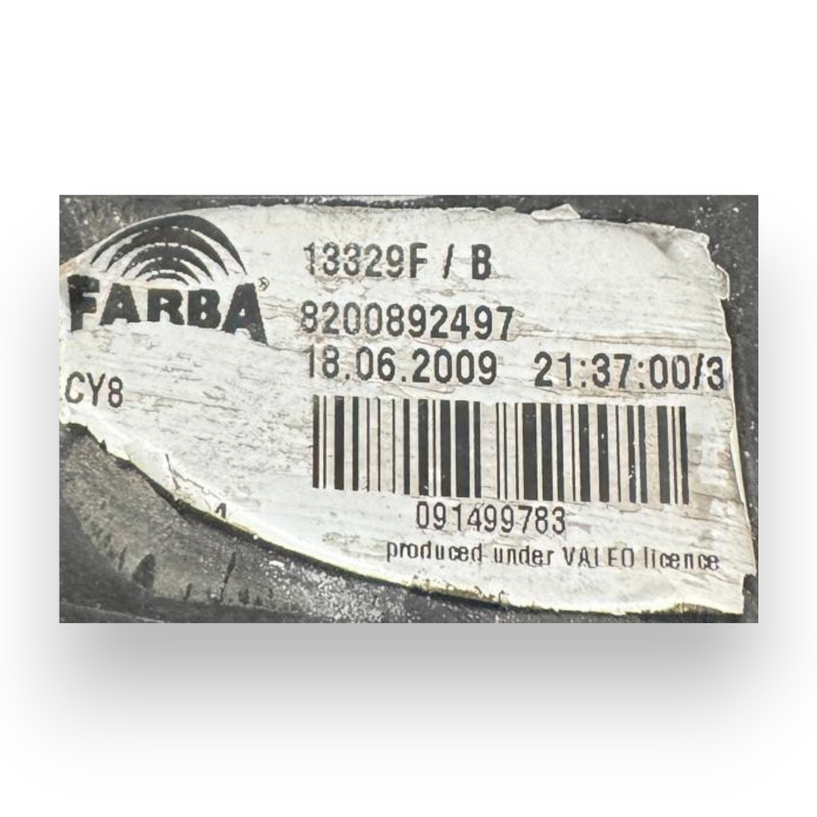 Faro / fanale anteriore sinistro (sx) Renault Clio III cod.8200892497 (2005-2013)