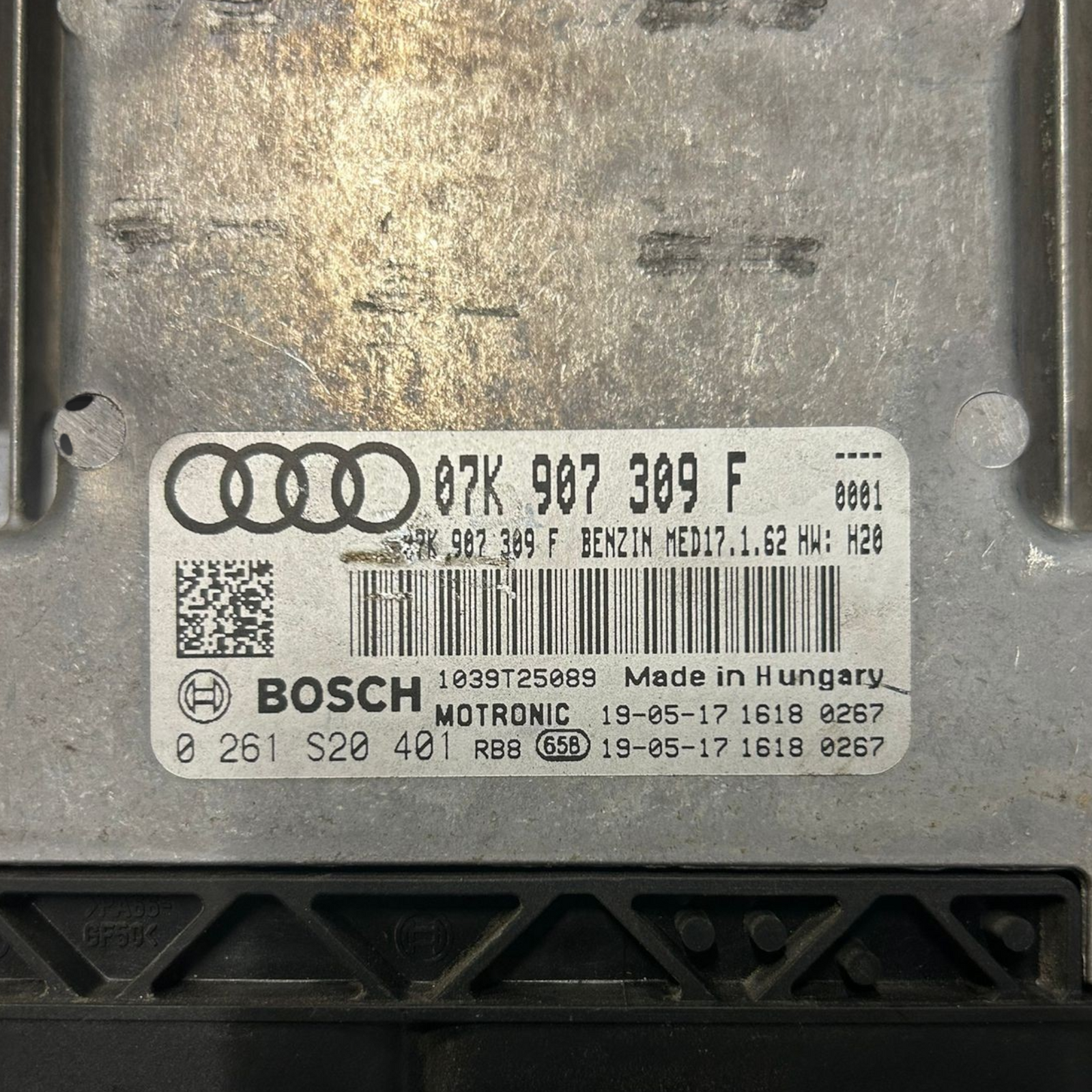 Kit avviamento audi rs3 2.5 benzina (2012 > 2020)