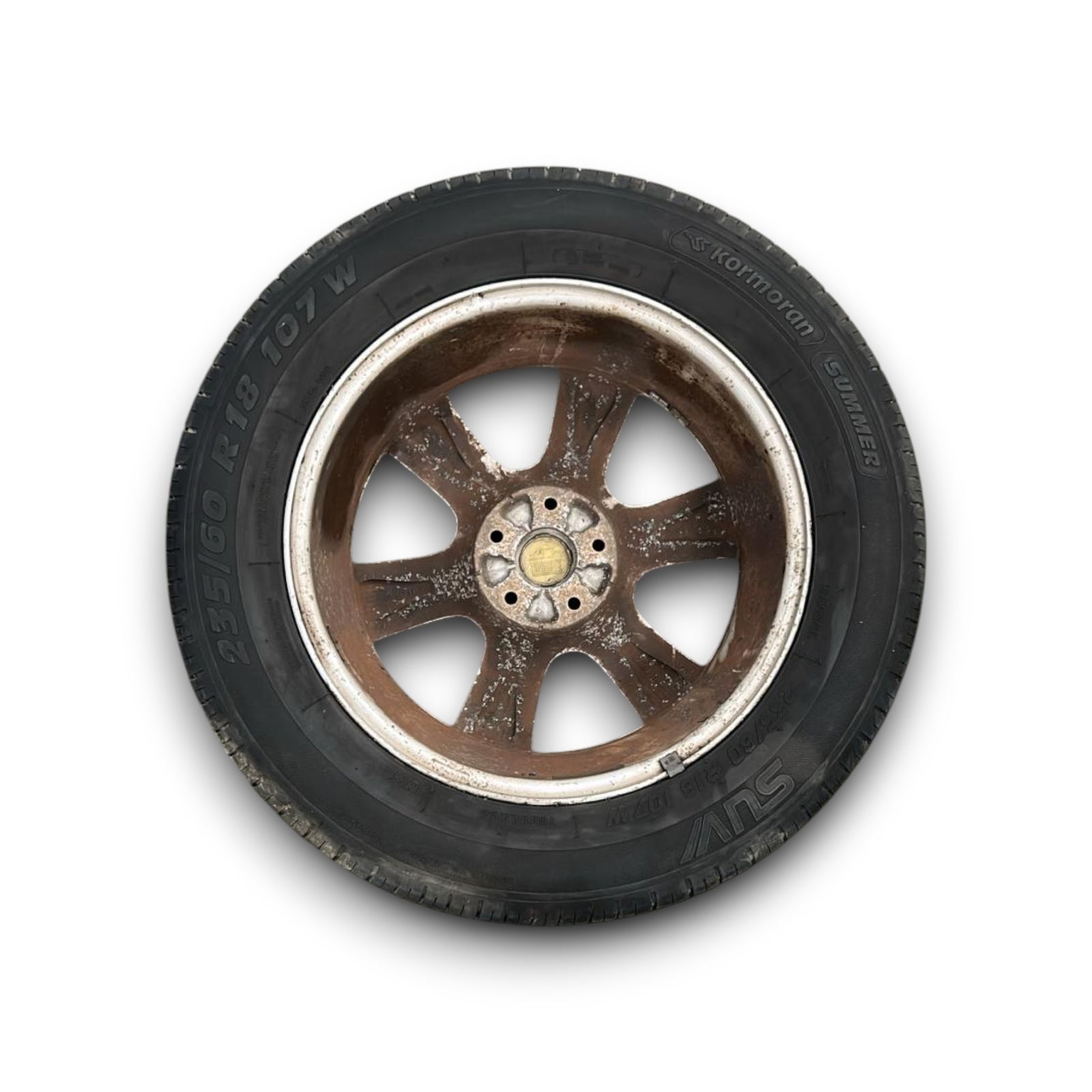 Kovinski kolo Hyundai Santa FE II št. 52910-2b180 (5 lukenj / 235 / 60 r18) (2006 > 2012)