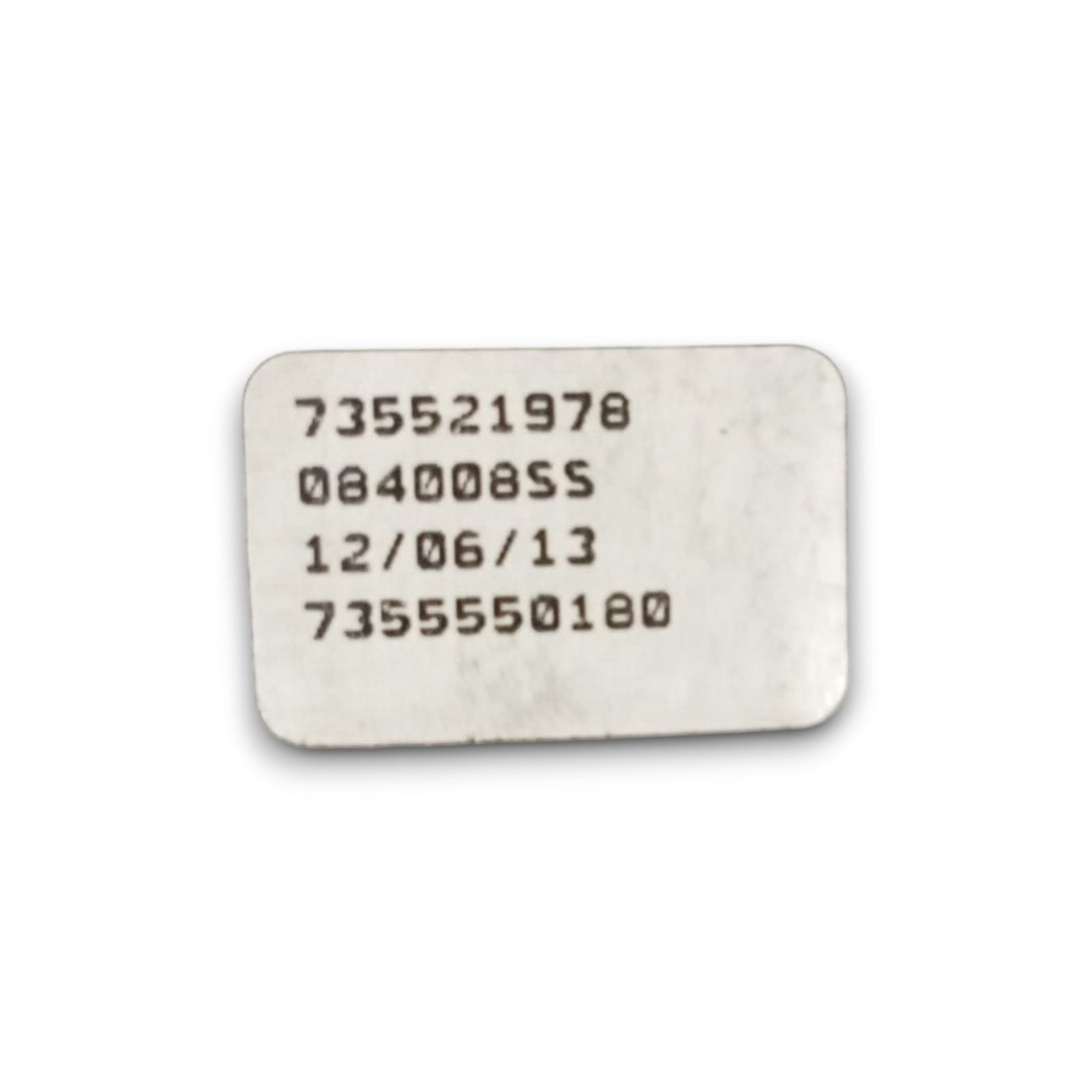 Mandos de elevación de ventanas delanteras izquierda fiat 500l cod. 735521978 (2012 > 2022)