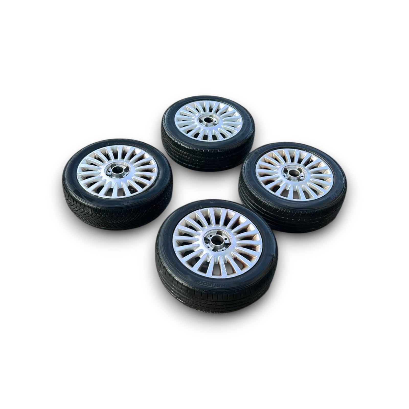 Set 4 cerchi in lega Fiat 500 (4 fori / 185 / 55 r15) (2007 > )