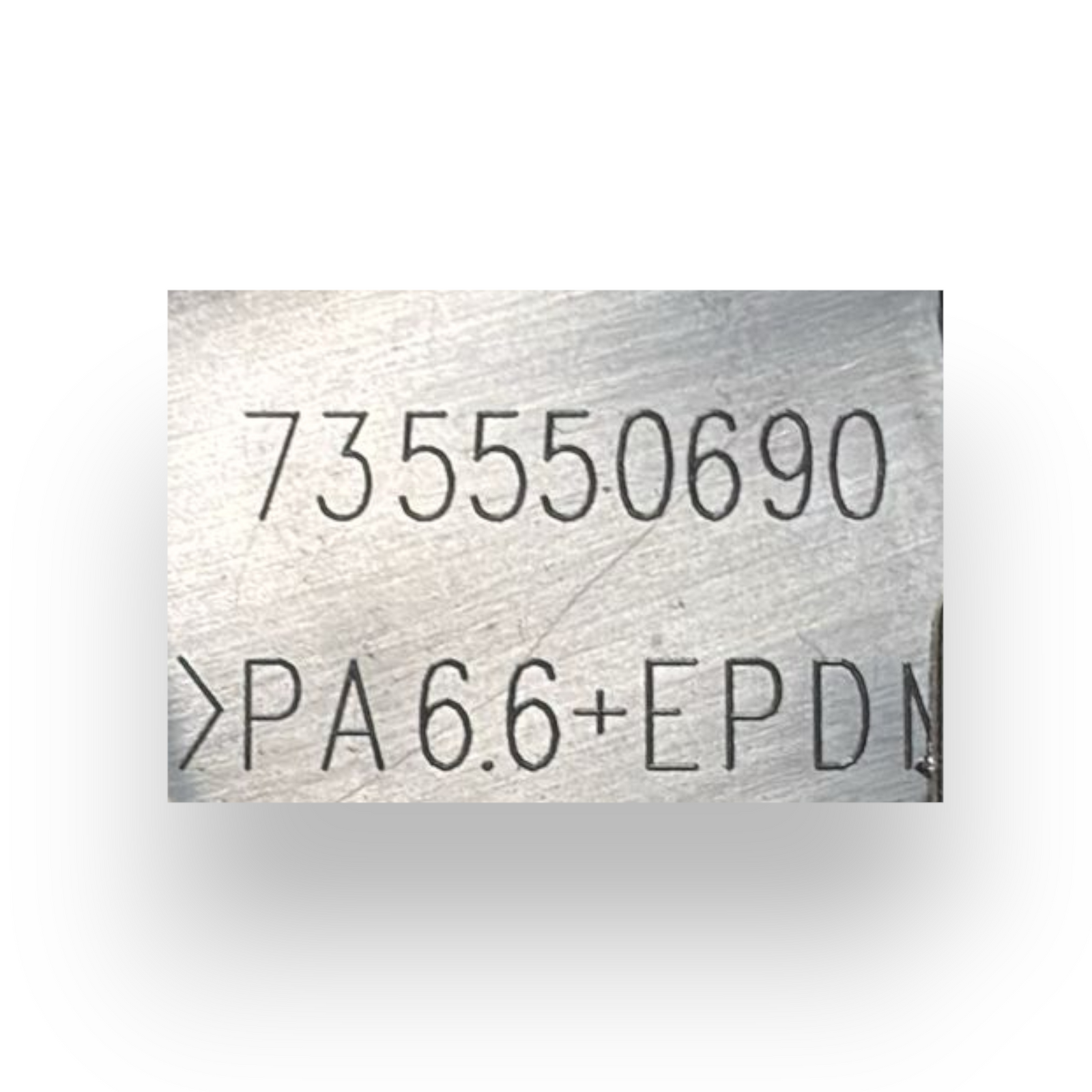 Levier de frein à main fiat panda 312 cod:735550690 (2012-)