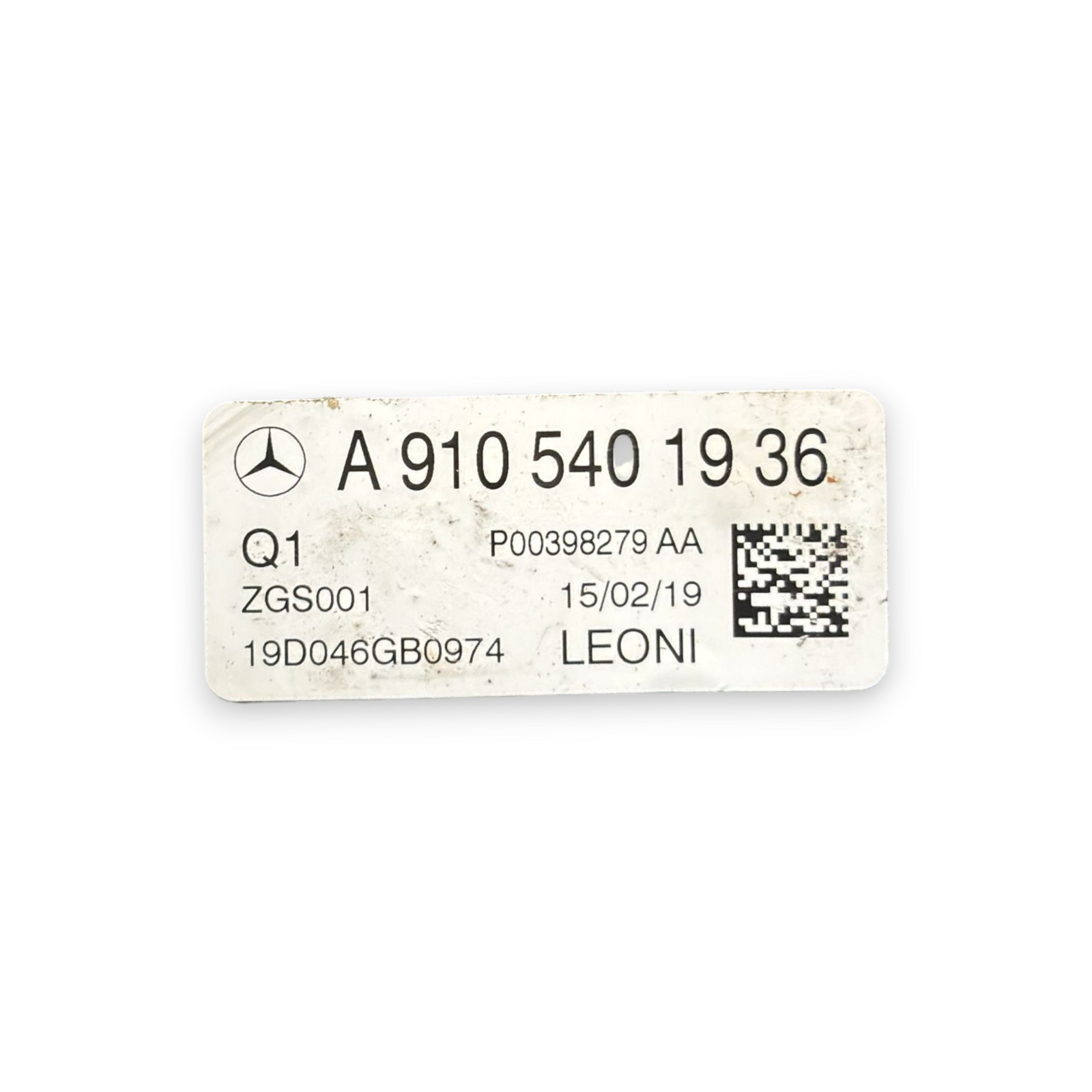 Boîte à fusibles mercedes-benz sprinter w910 2.2 diesel cod:a9105401936 (2018-)