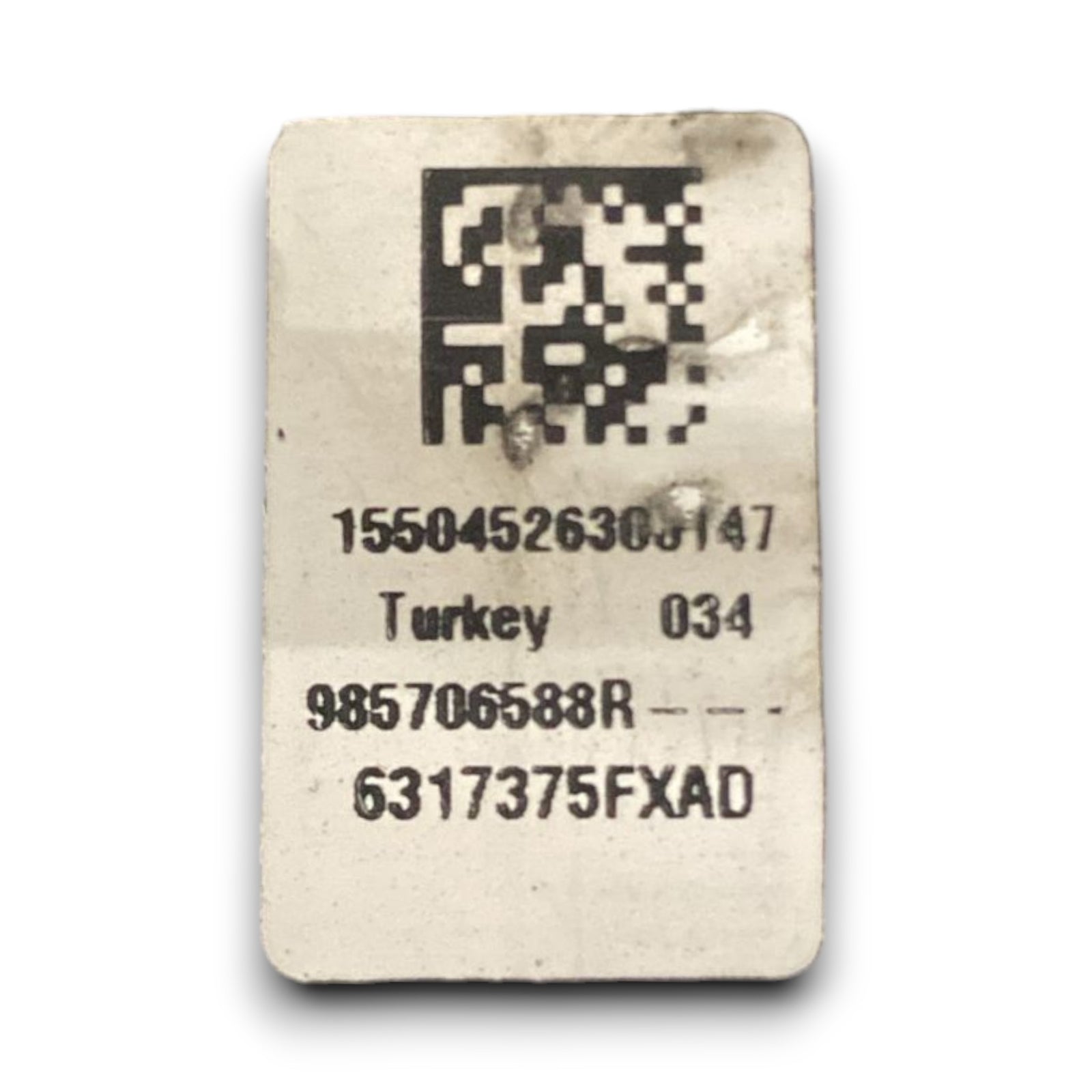 Airbag volante renault clio IV cod . 985706588r (2012 > 2021)