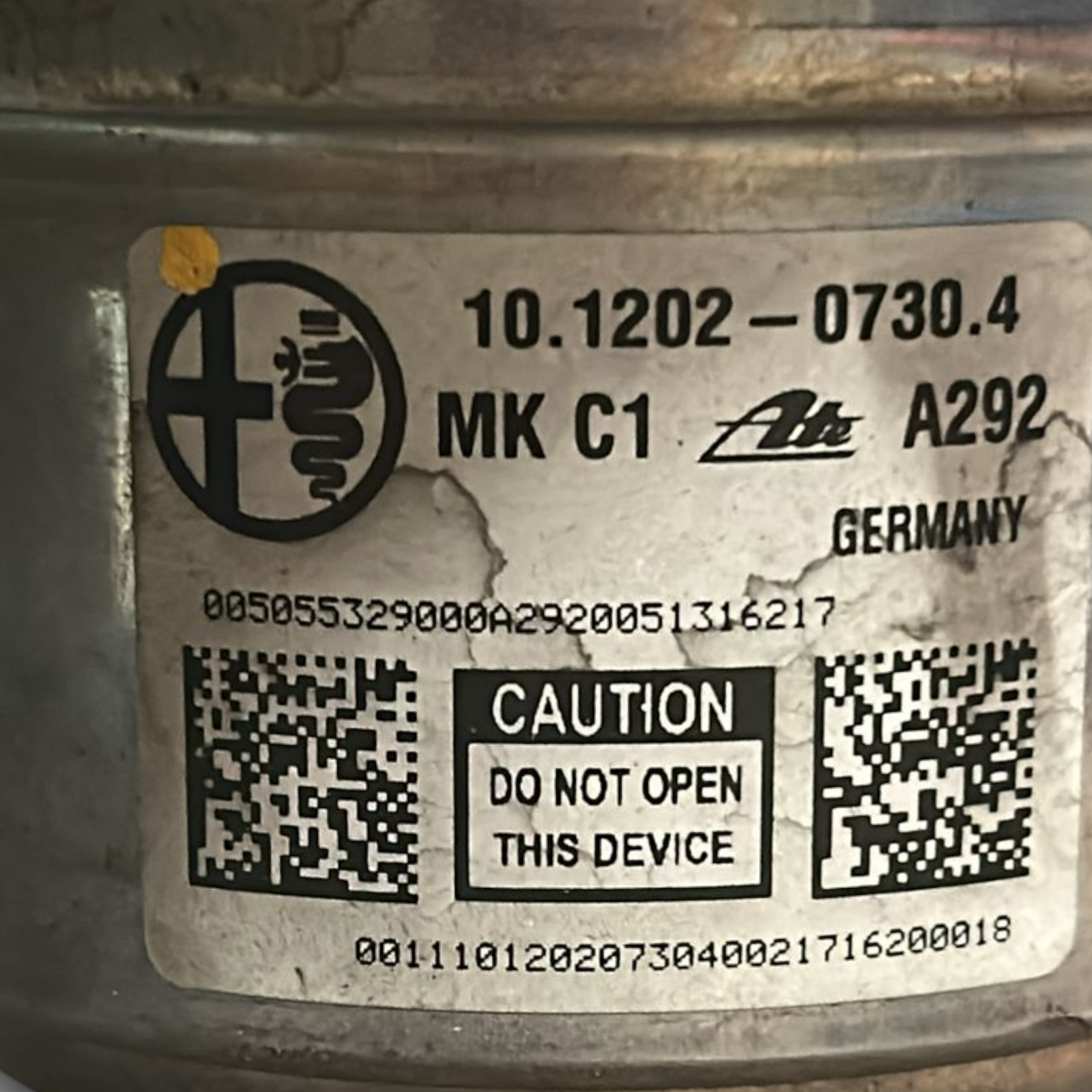 Centralina de pompe abs alfa romeo stelvio 2.2 diesel cod:005055329000a (2016 >)