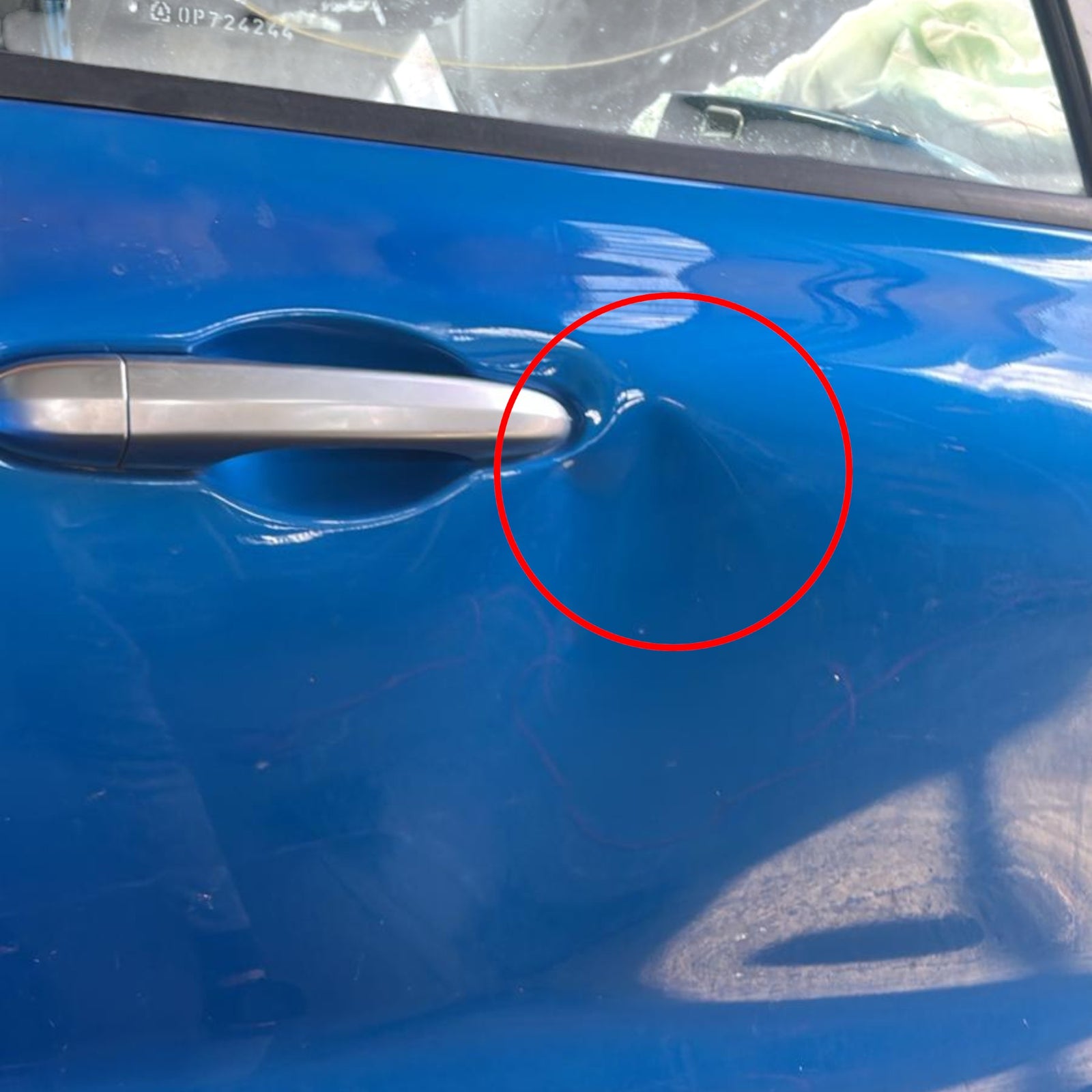 Porta dianteira direita azul Fiat 500X (2014 > ) porta / portão