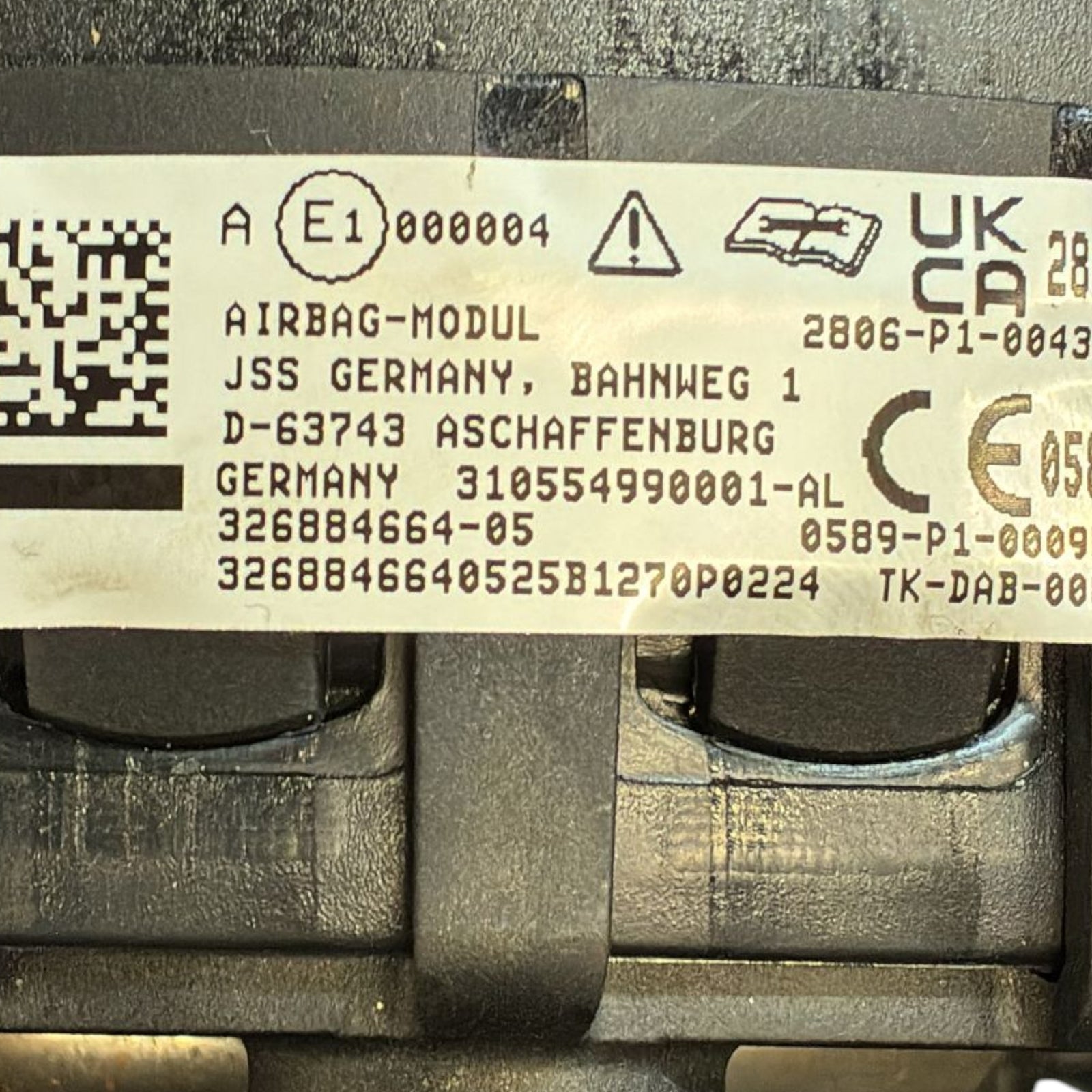 Zračni jastuk volana bmw e90 3 kod . 310554990001 (2005 > 2013)