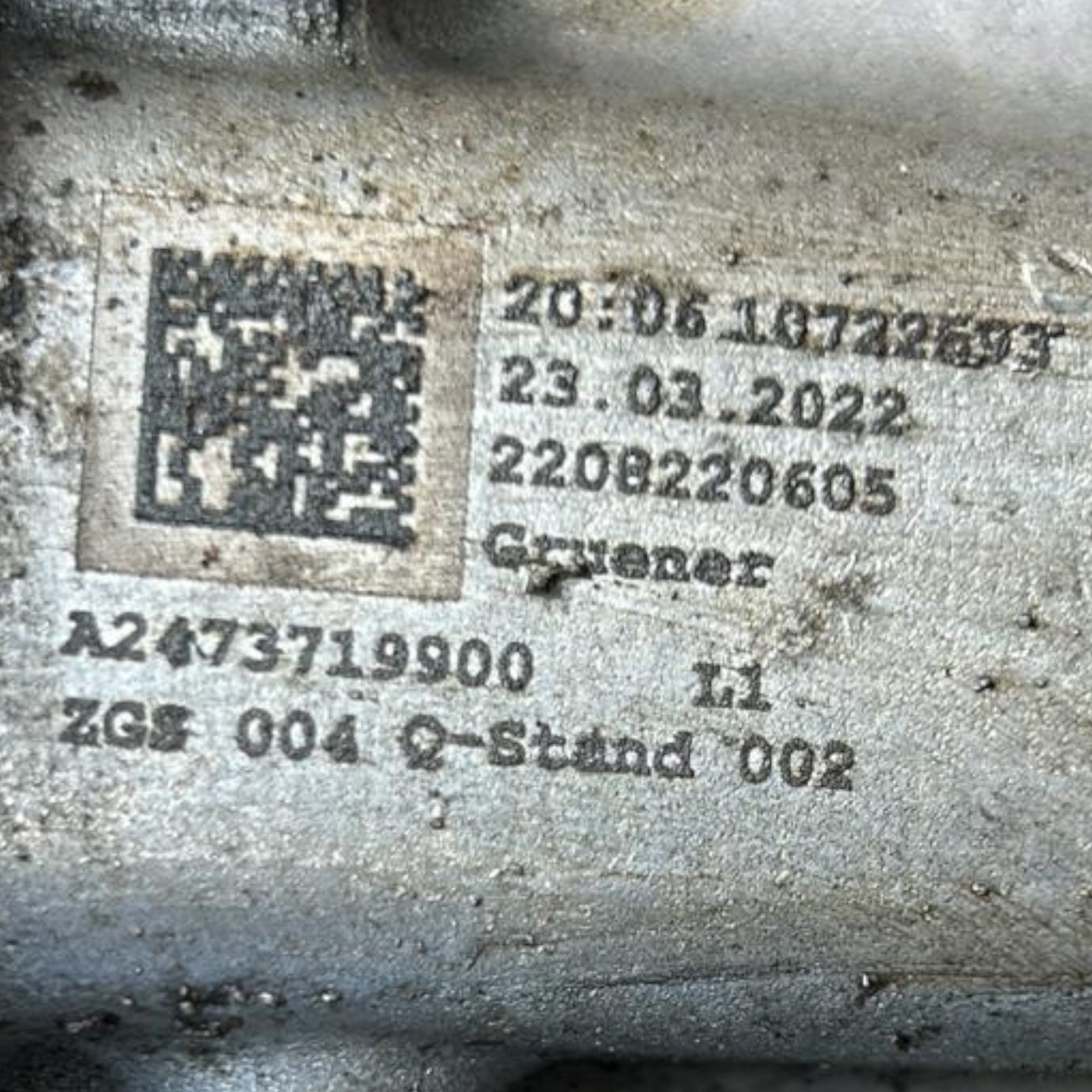 Cambio automatico Mercedes Benz Classe A r2473719900 (W177) 2.0 diesel (2018 > )