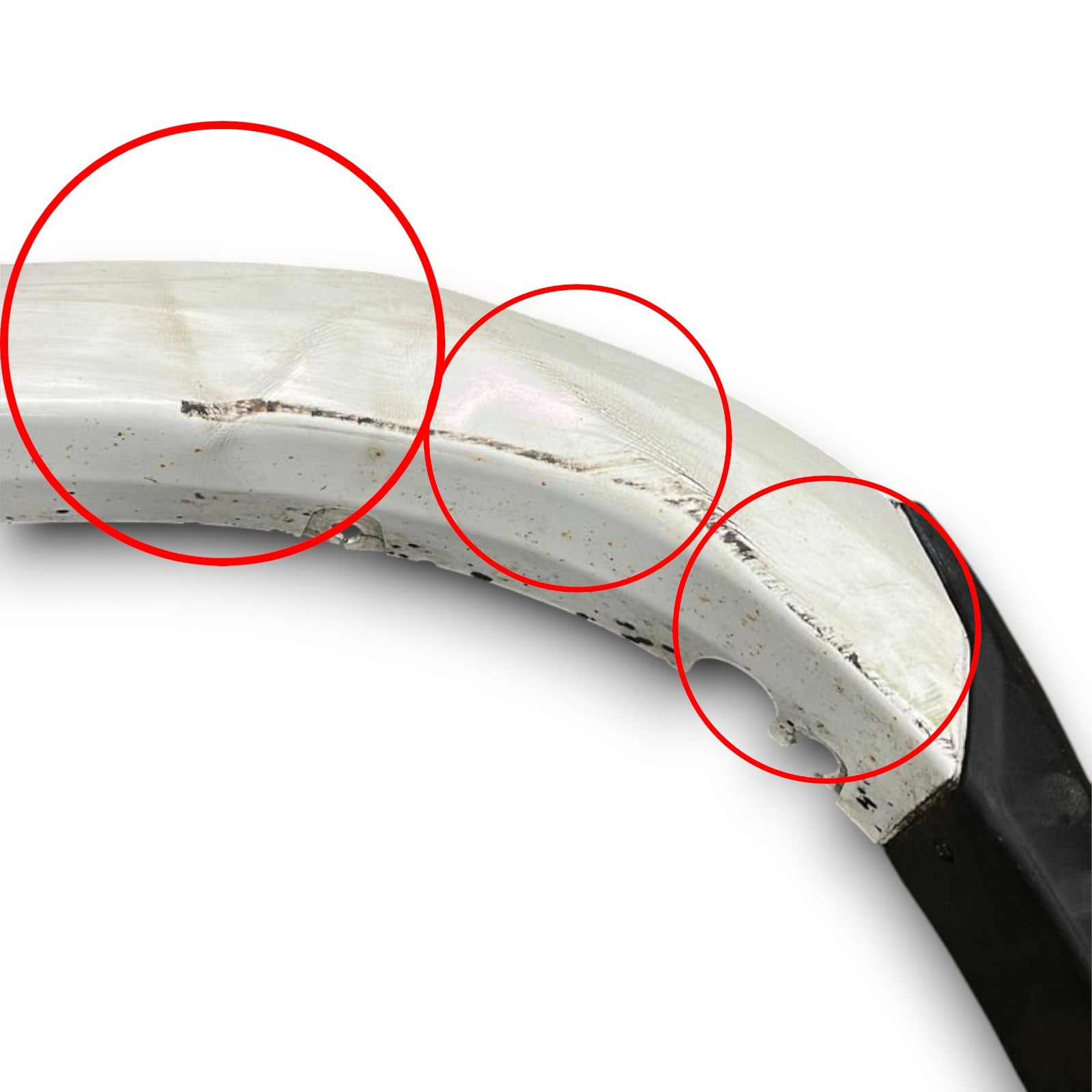 Parafango posteriore destro bianco Isuzu D - Max (2002 > 2011)