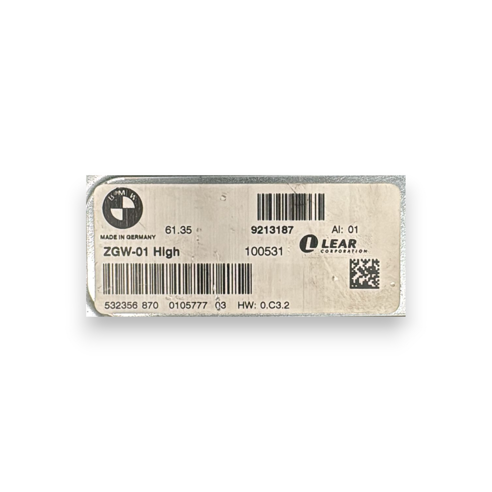 Centralina / modulo gateway Bmw Serie 7 F01 F02 cod.9213187 (2008-2015)