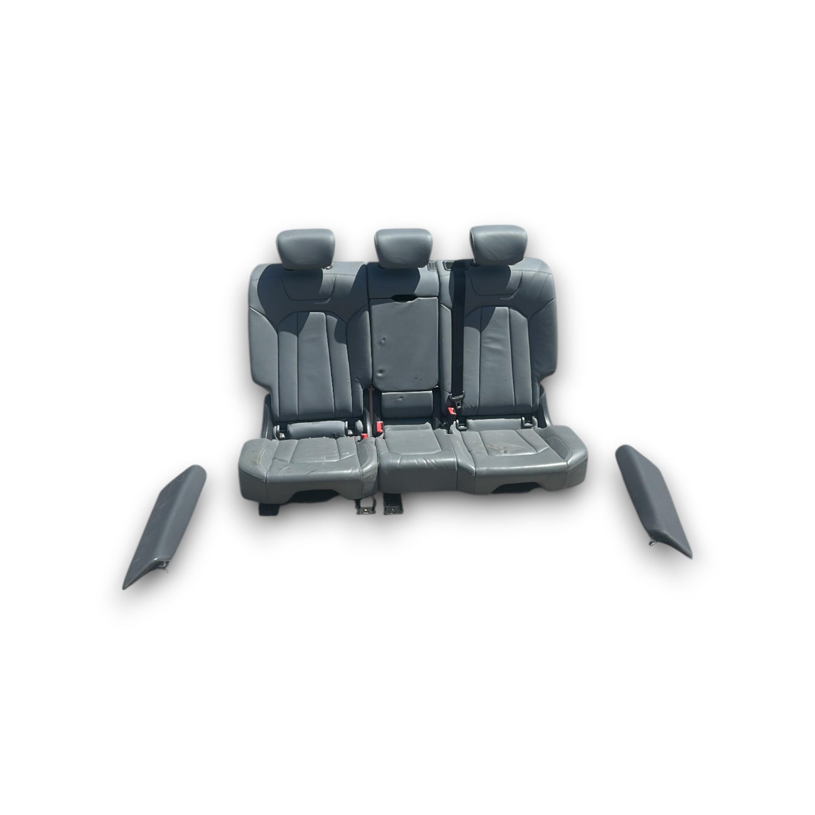 Tappezzeria / sedili in pelle grigi (S - Line) Audi Q8 (2018 > 2023)