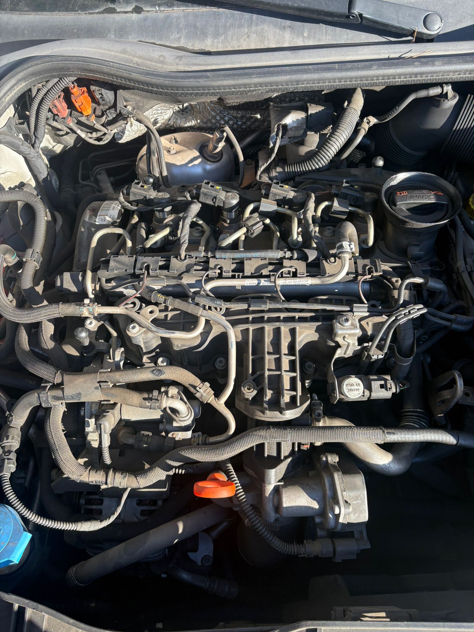 Audi A1 1.6 Diesel motor 77kw 105cv (2013) kod: CAY