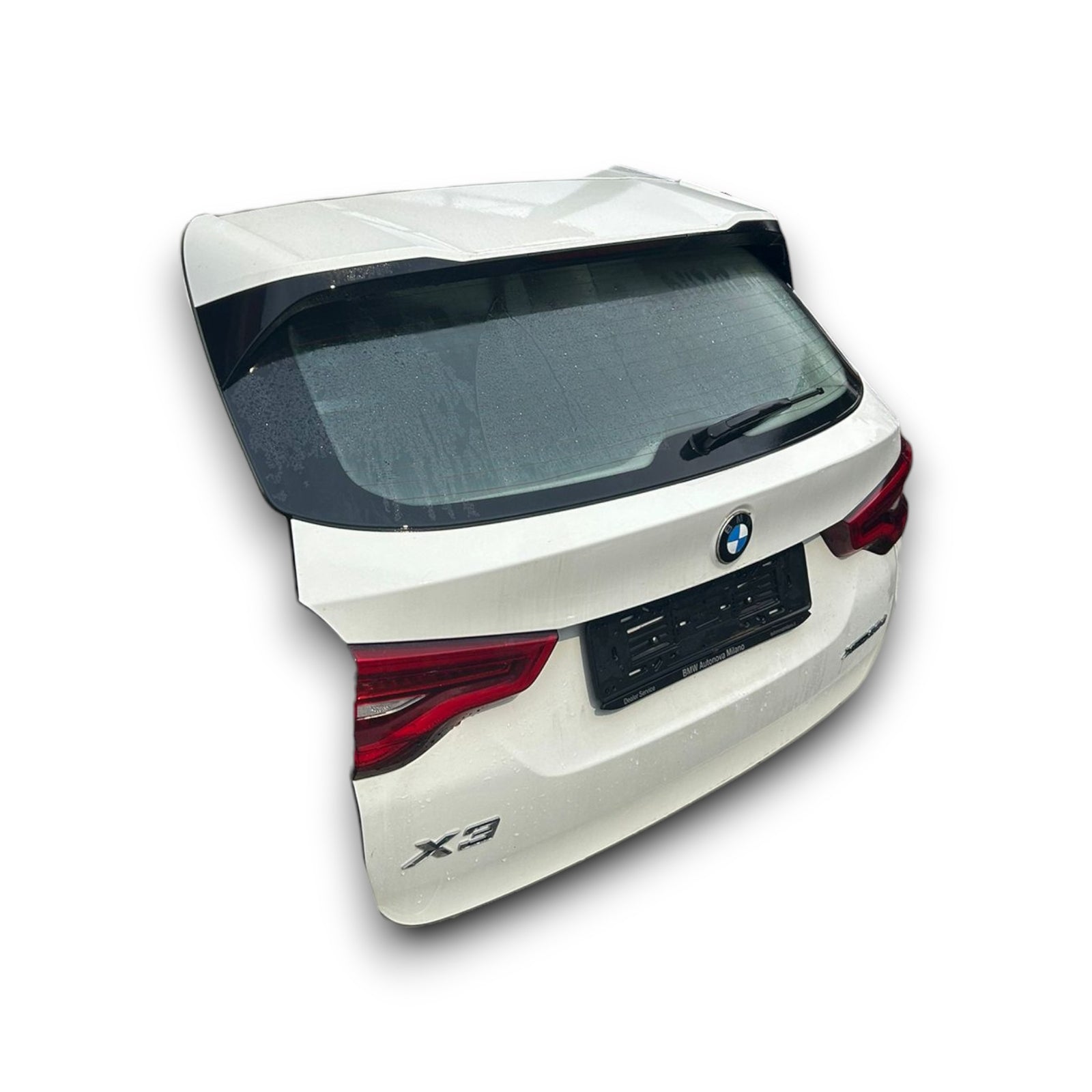 Hayon blanc BMW X3 (G01) (2017 > 2024) capot arrière