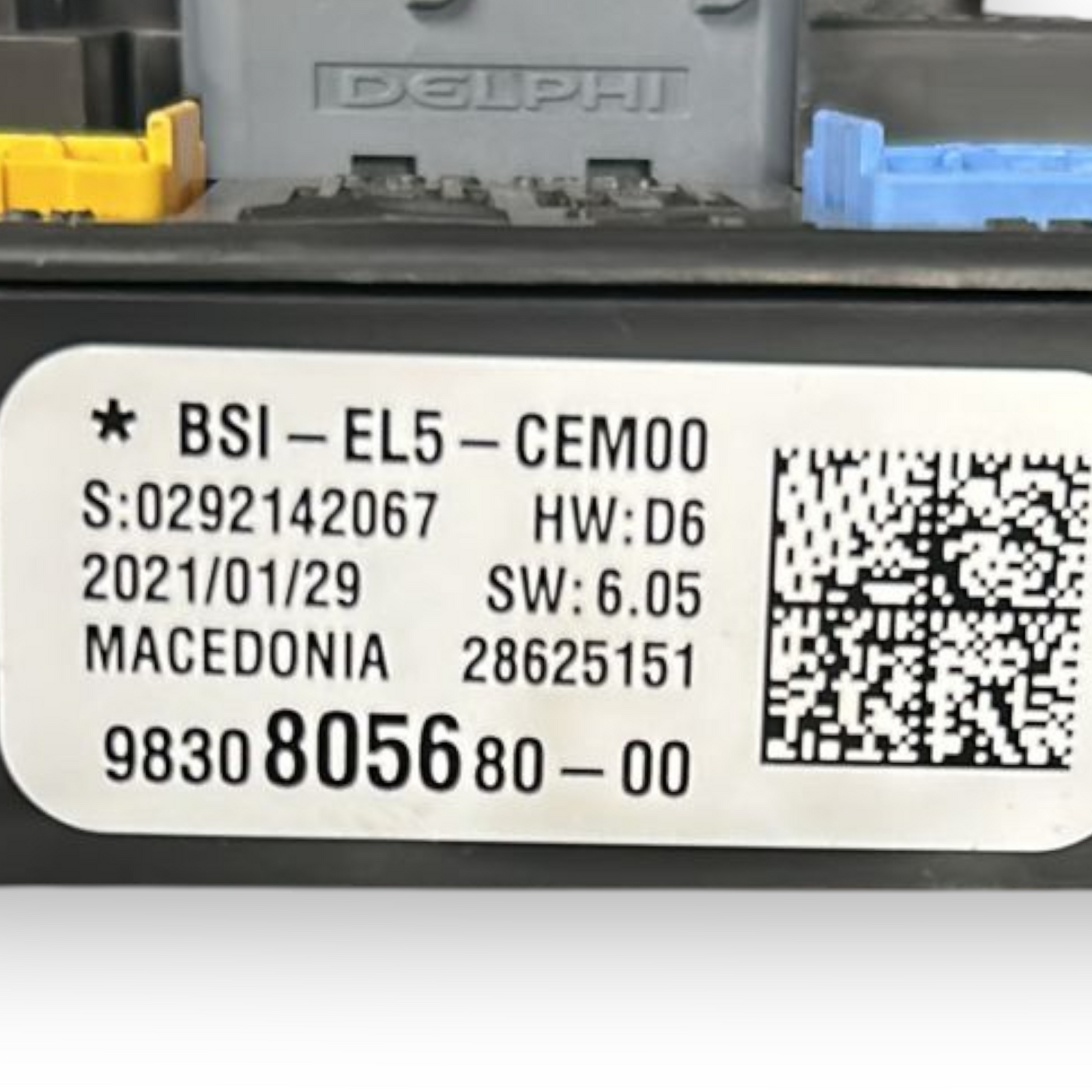 Kutija s osiguračima peugeot 3008 1.5 dizel kod:9830805680 (2016 > 2023)