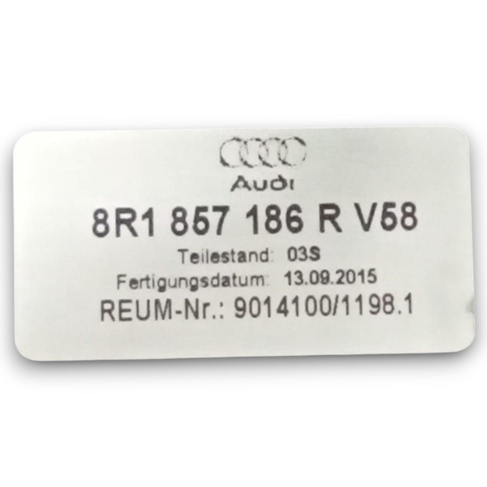 Afwerking / lijst display audi a4 b8 cod. 8r1857186 (2007 > 2015)