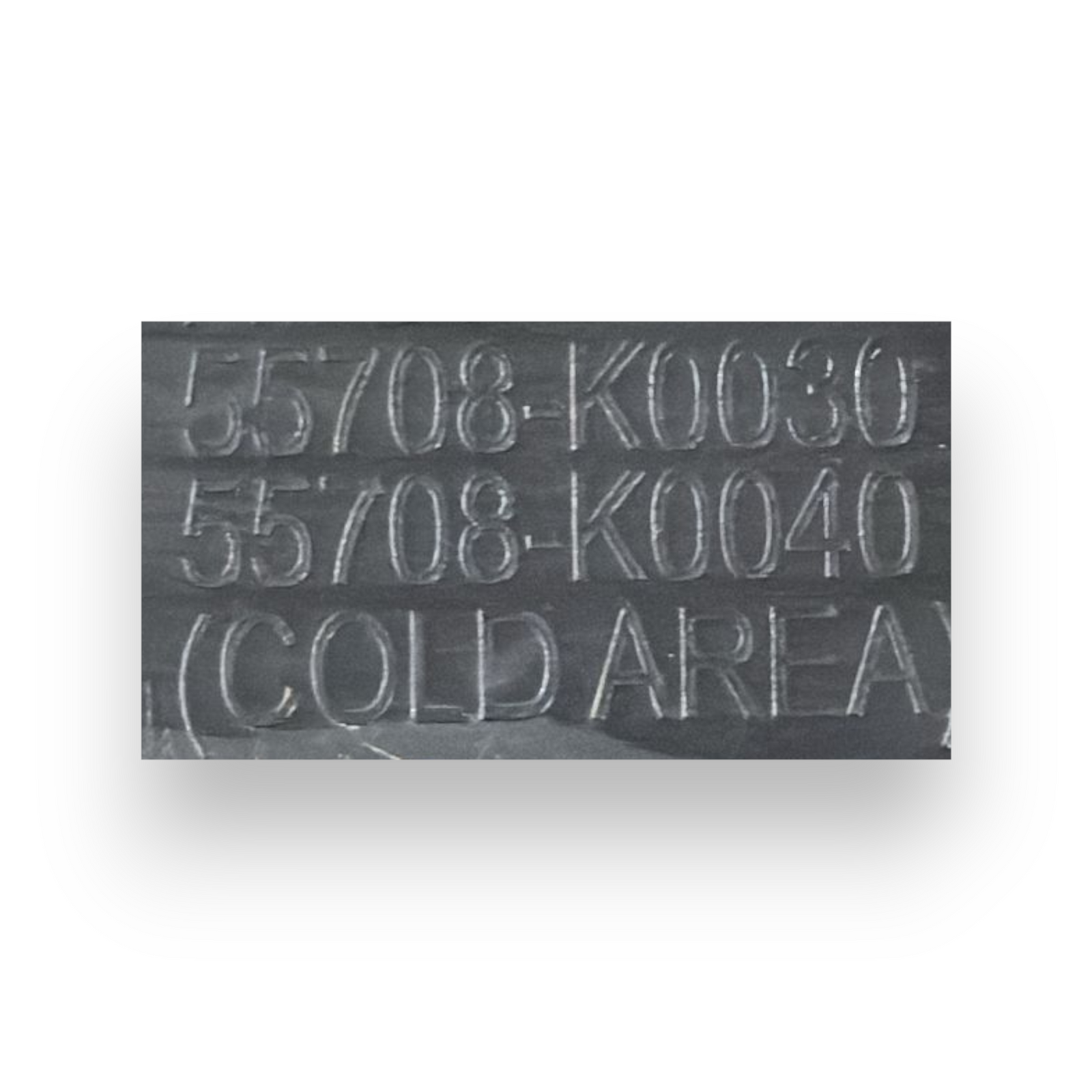 Grille de gouttière toyota yaris GR cod:50708-k0030 (2020-)