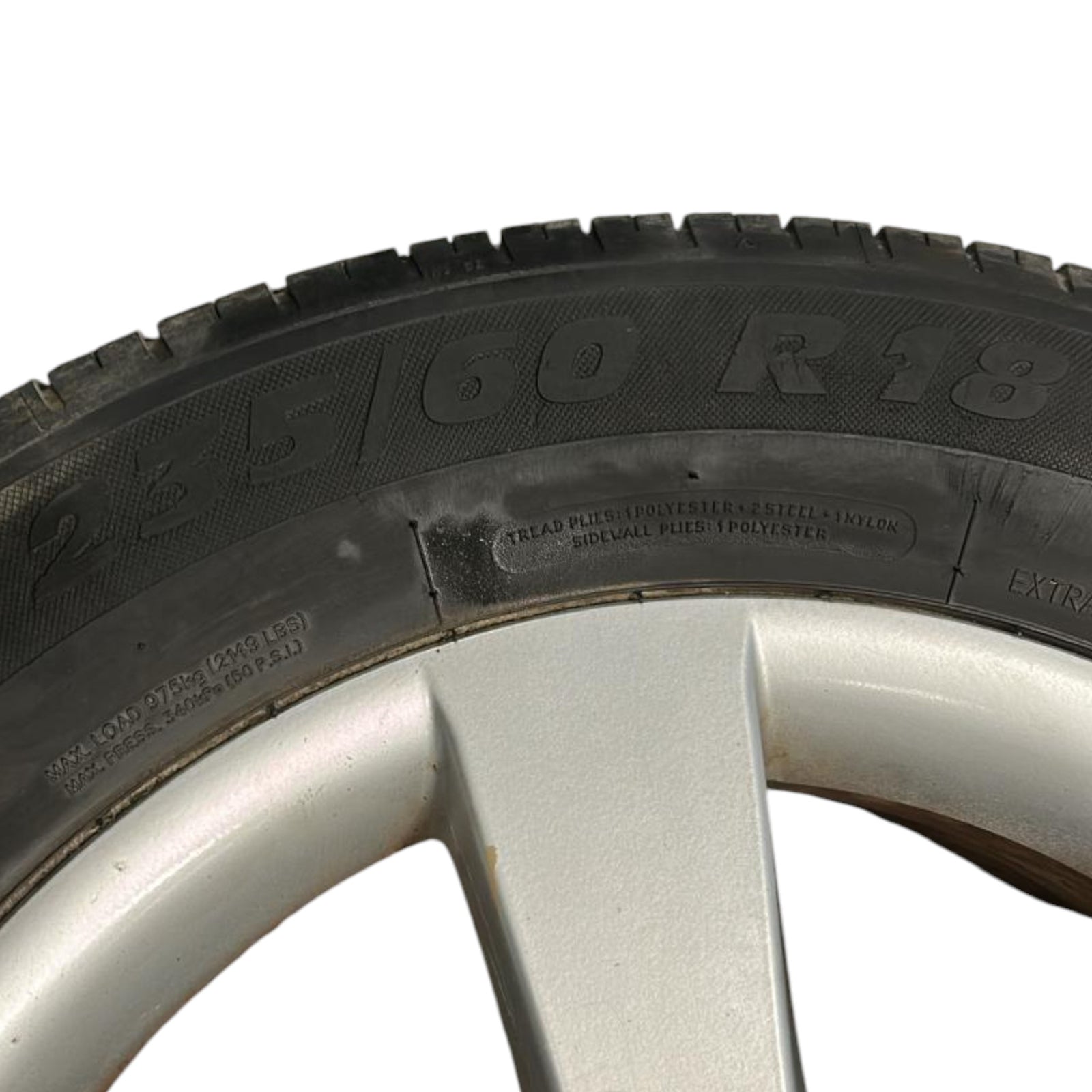 Kovinski kolo Hyundai Santa FE II št. 52910-2b180 (5 lukenj / 235 / 60 r18) (2006 > 2012)