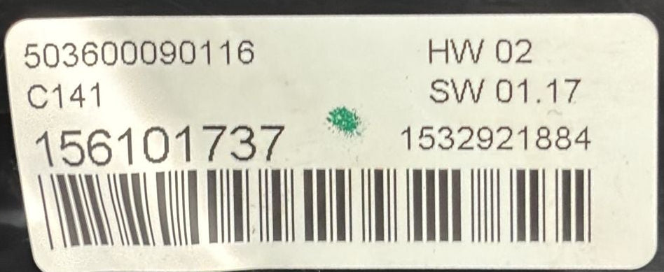 Ukazi za klimo alfa romeo giulietta 1.6 dizel kod:156101737 (2010-2020)