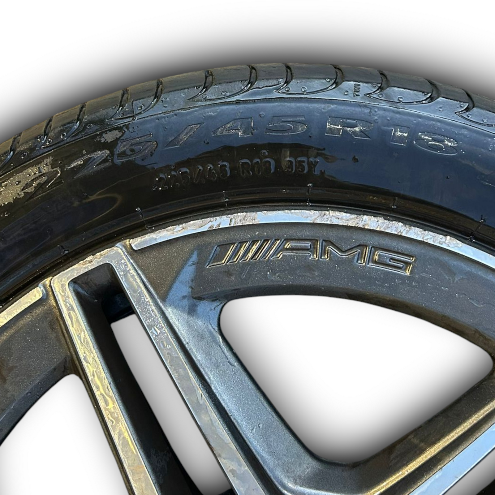 Cerchio in lega diamantato mercedes classe a w177 cod:A1774011500 (2018 >) (225/45 r18)