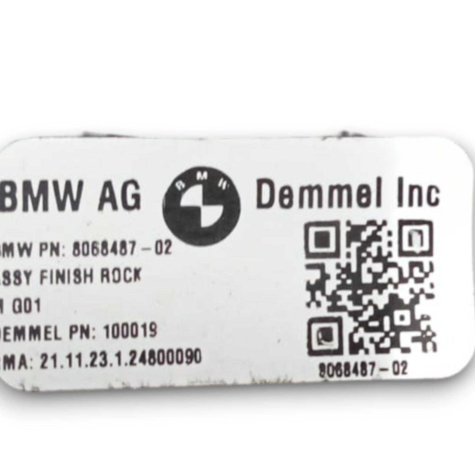 Bavette avant gauche bmw x3 g01 cod . 8068487-02 (2017 > 2024)