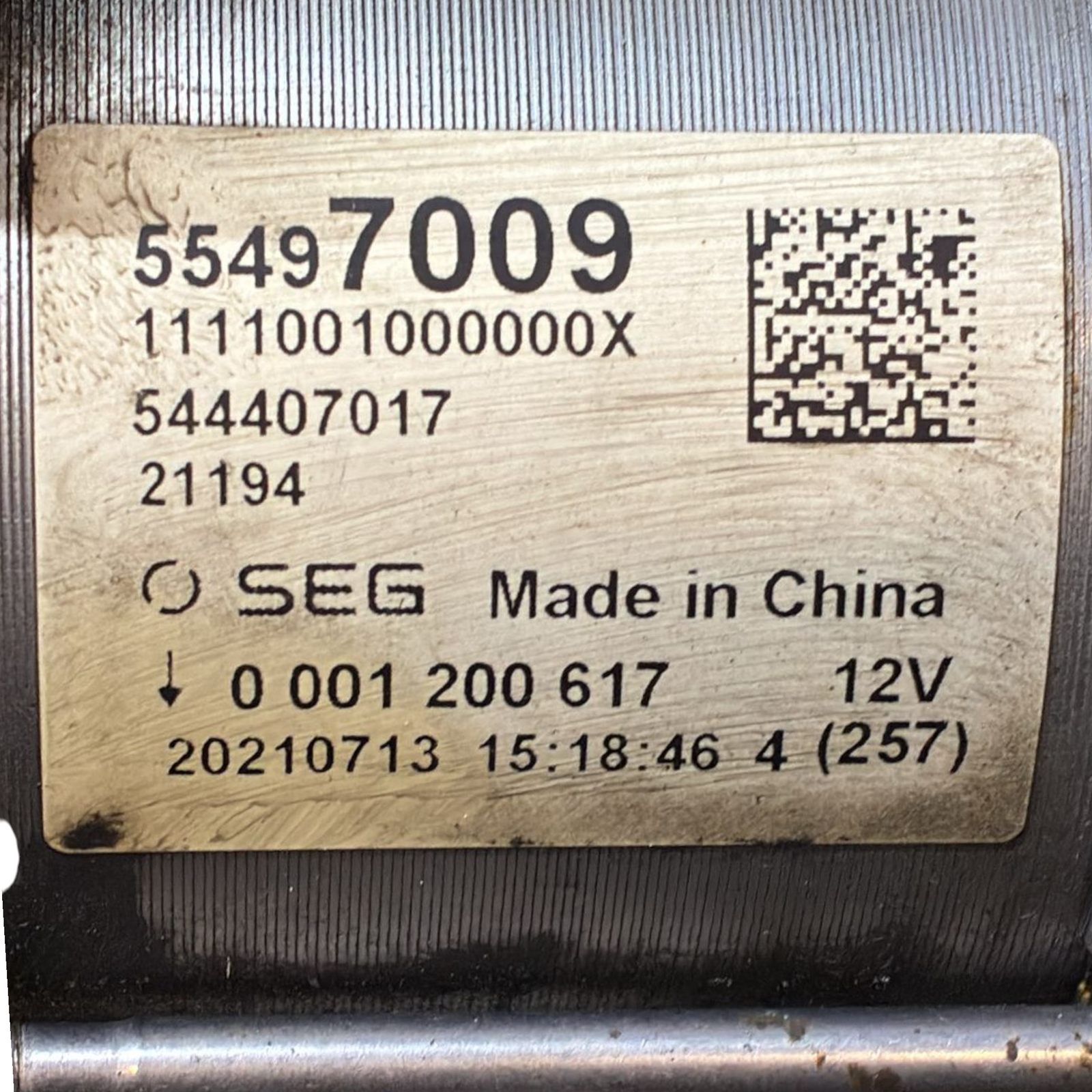 Startmotor opel astra k 1.5 diesel cod : 0001200617 (2015 - 2021)