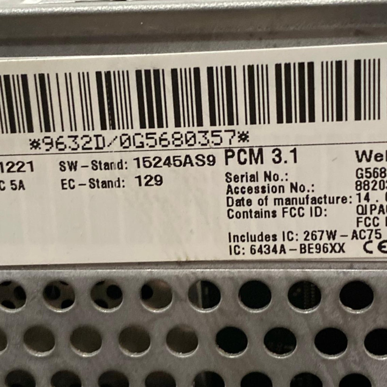 Navigatore / autoradio porsche cayenne ii 92a (2010-2017) Cod: 15245as9