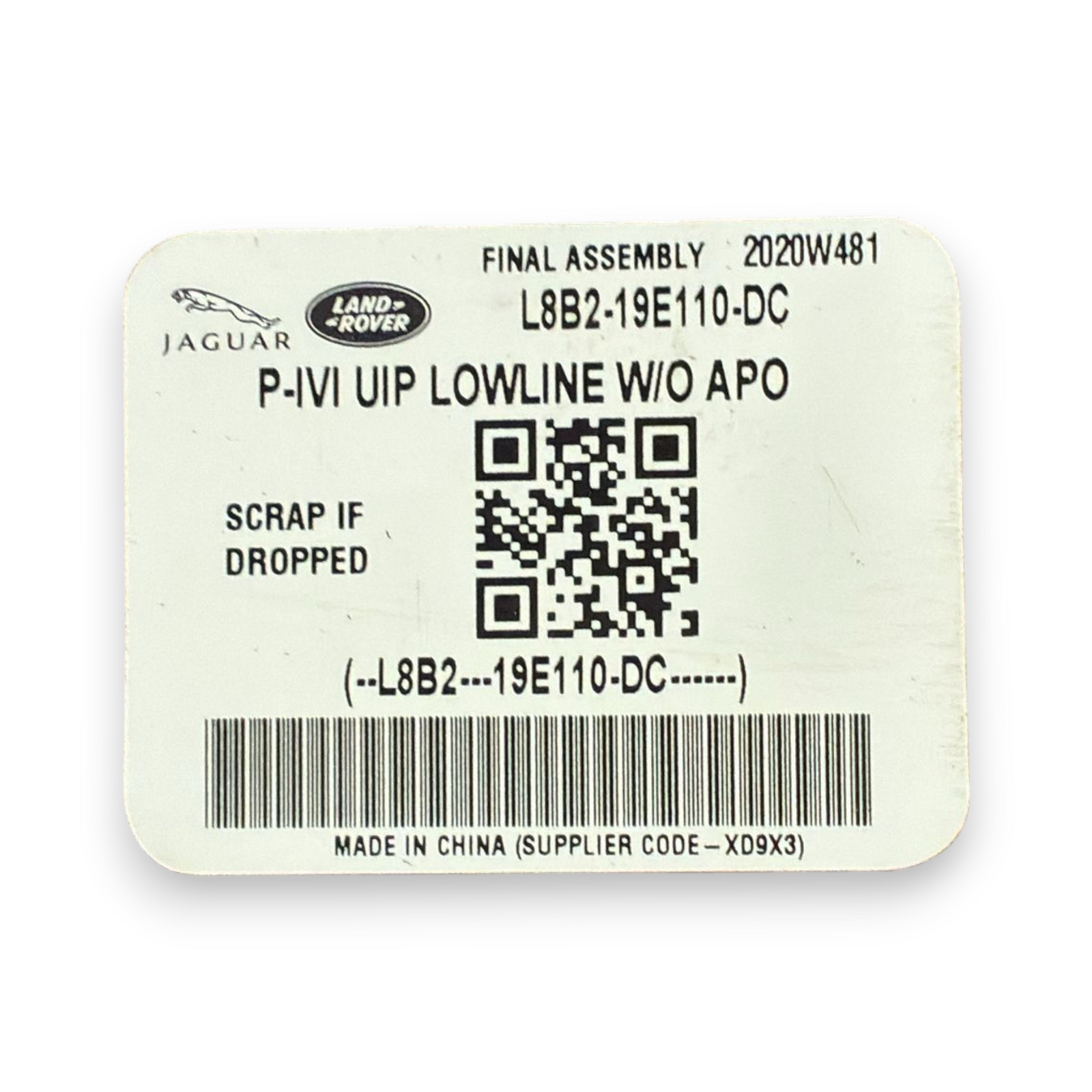 Prise USB+ USB-C land rover defender l663 cod:l8b2-19e110-dc (2019-2023)