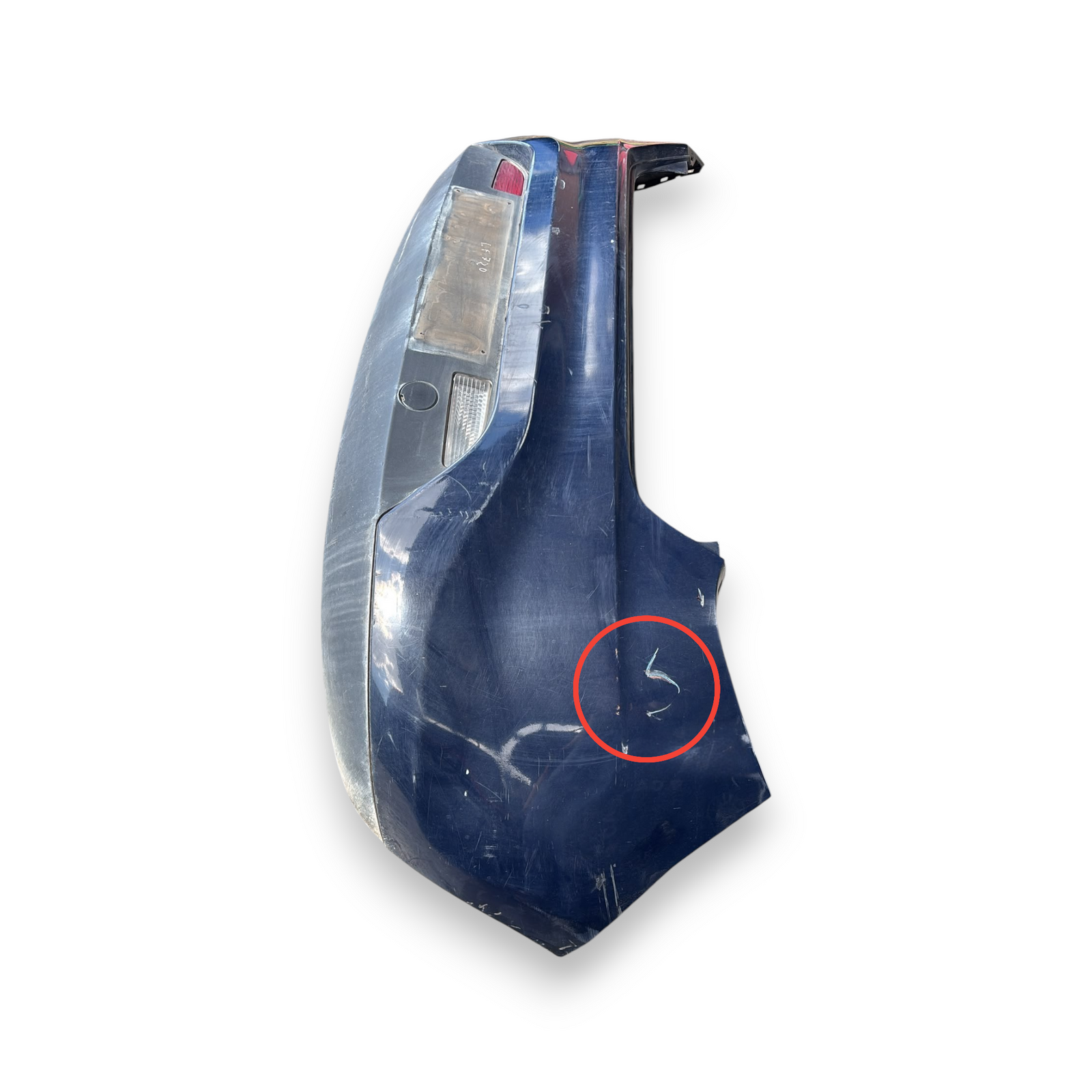 Heckstoßstange blau Fiat Bravo II Cod:735426845 (2007-2014)