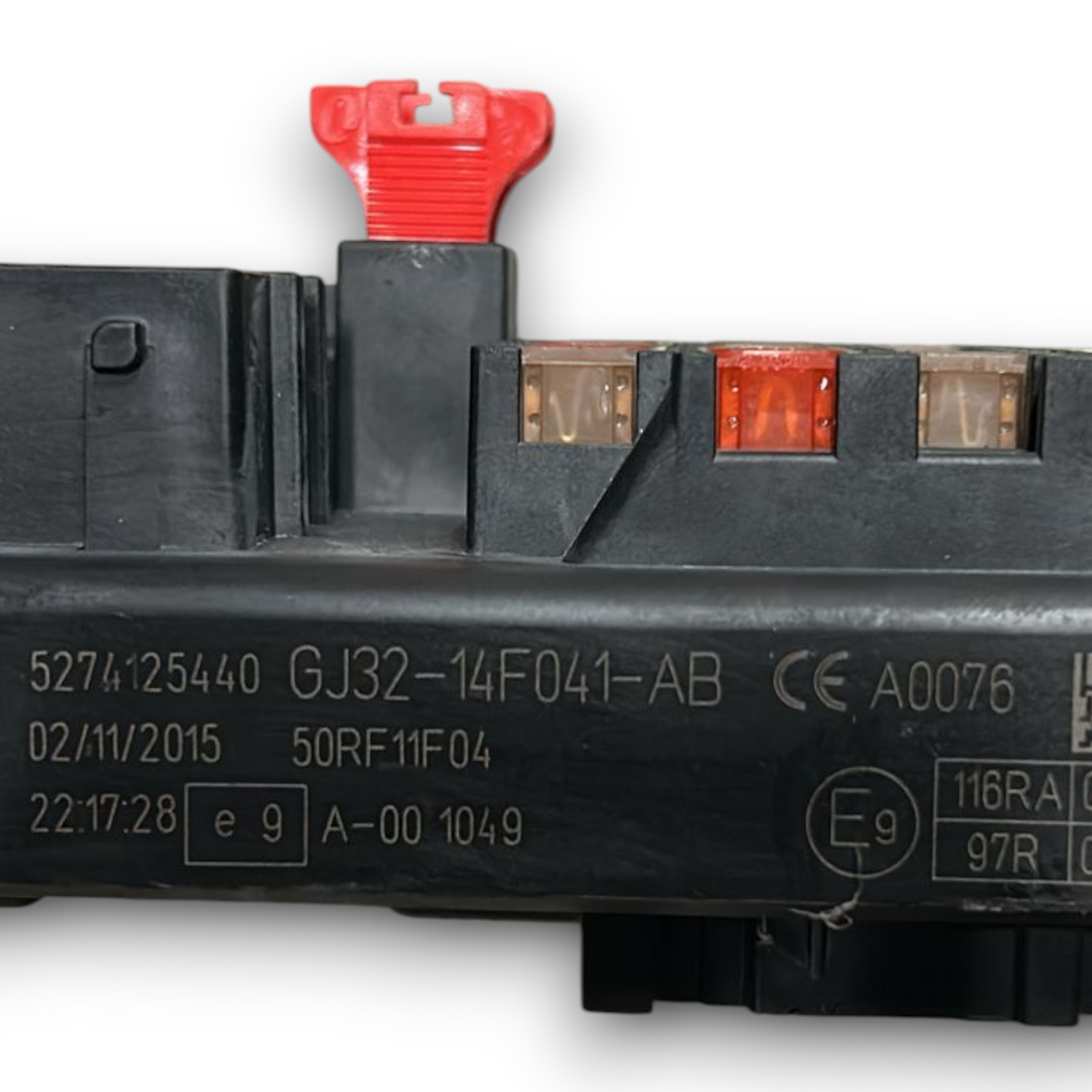 Škatla s fusibili za Range Rover Evoque 2.0 dizel kod: gj32-14f041-ab (2011 > 2018)