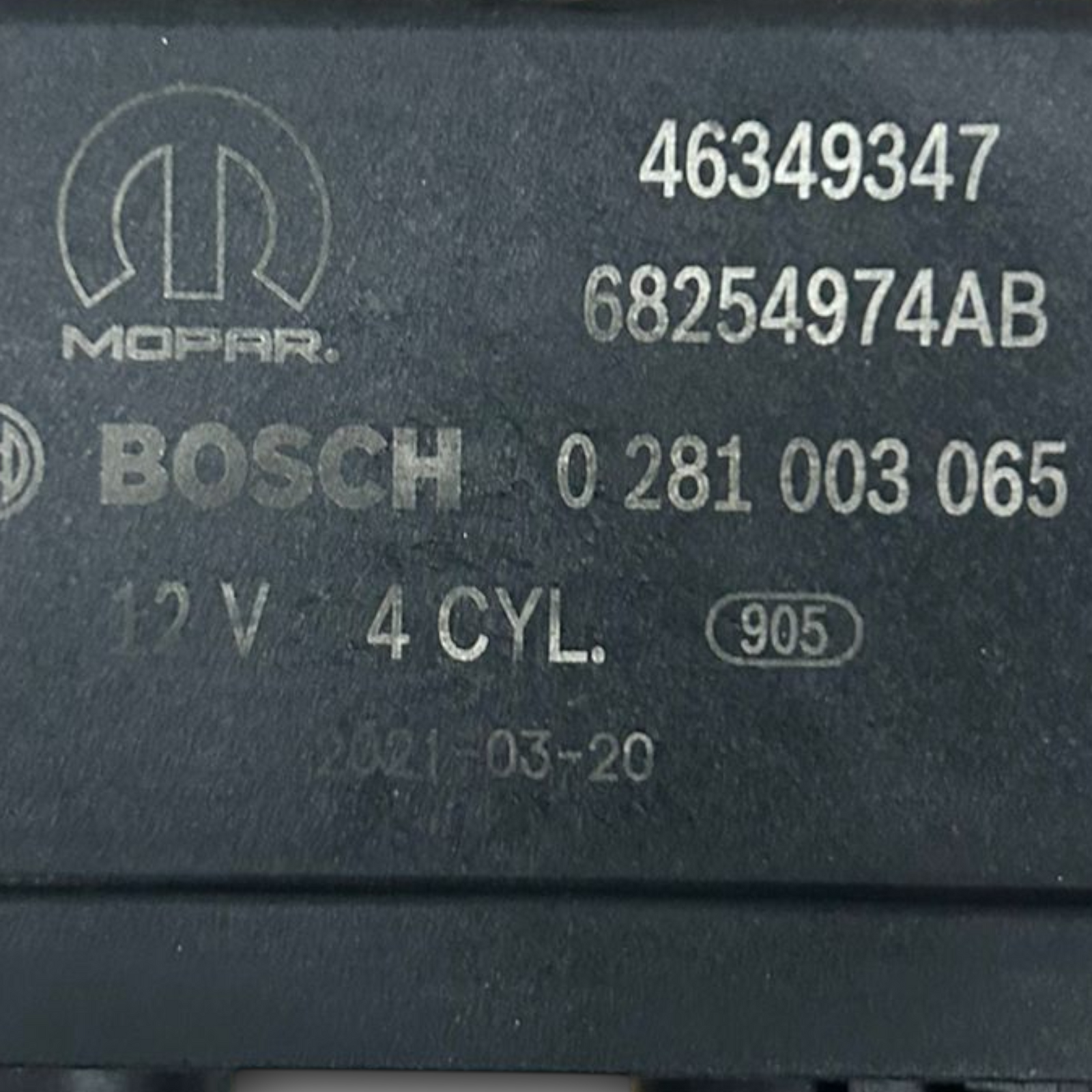 Central de préchauffage bougies Fiat Tipo 1.3 diesel code : 68254974AB (2015 >)