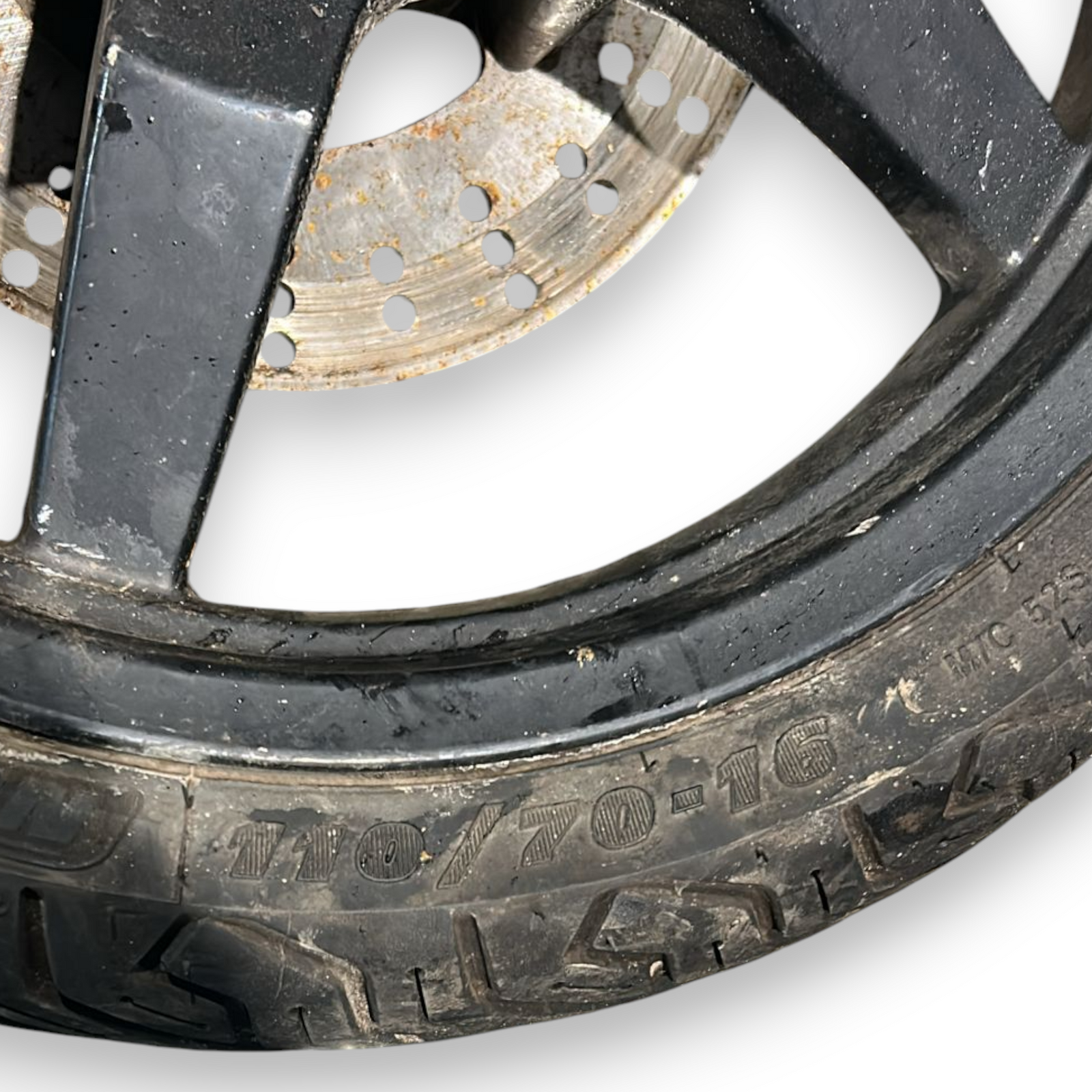 Cerchio anteriore sym citycom (2015 > 2017) (110/70 r16)