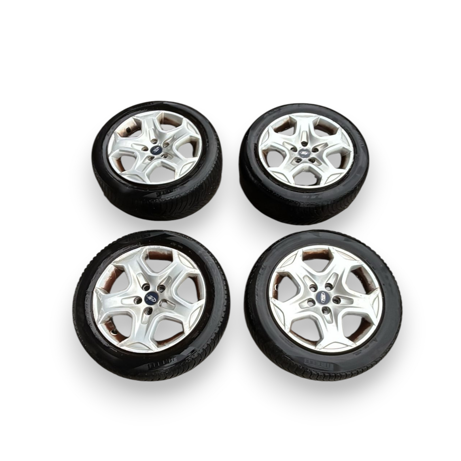 Kovinski platišči ford c-max (205/55/R16) (2010-2019) + pokrovi platišč