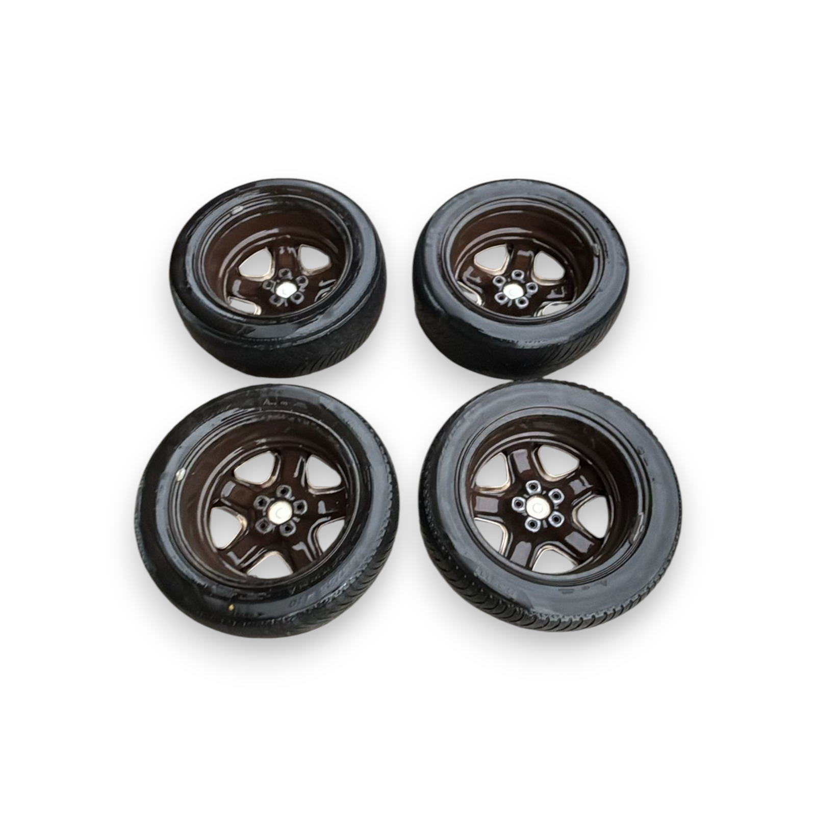 Kovinski platišči ford c-max (205/55/R16) (2010-2019) + pokrovi platišč