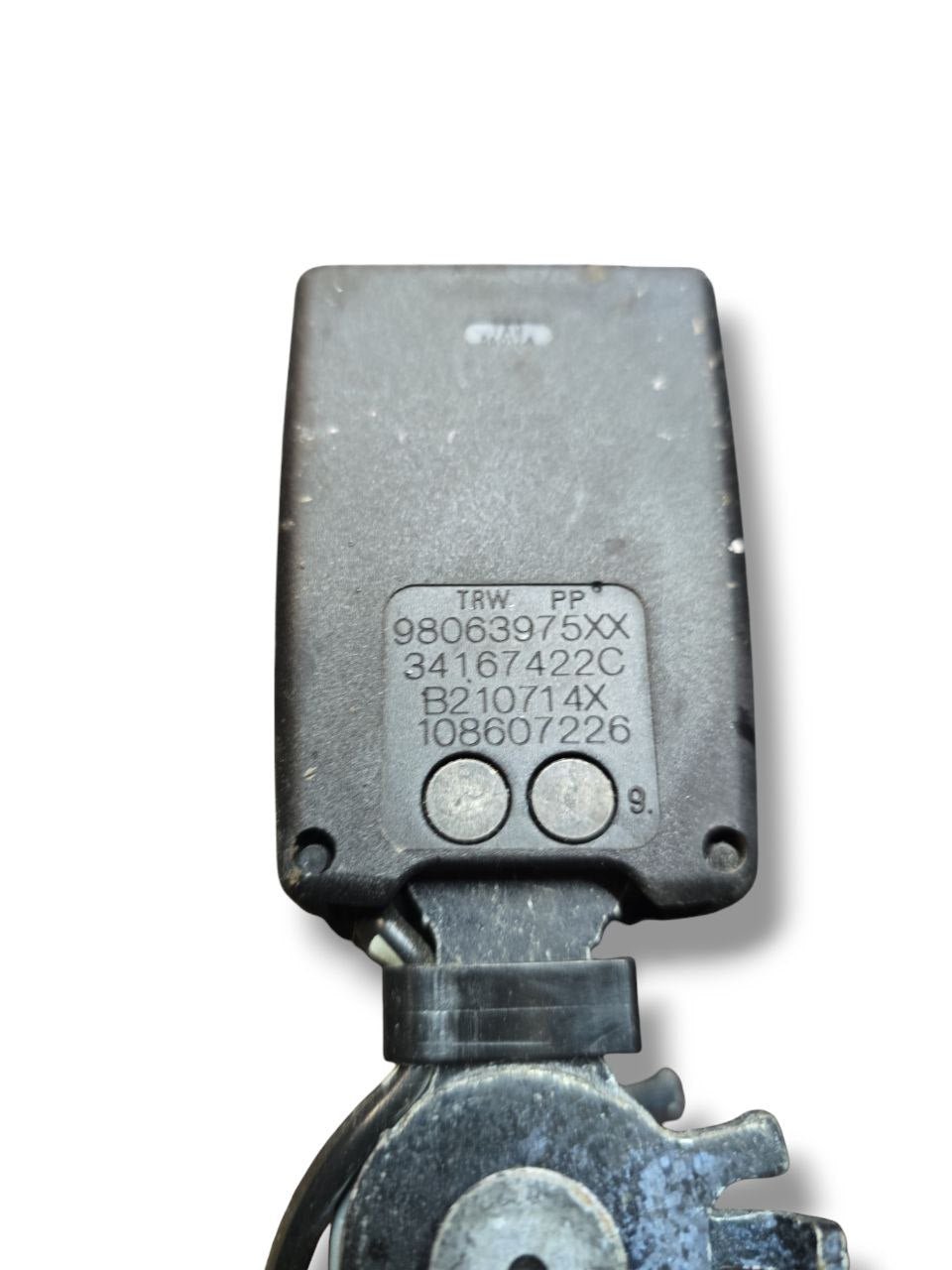 Agancio Cinture Posteriori Peugeot 308 ( 2013 - 2021 ) Cod : 98063975XX - F&P CRASH SRLS - Ricambi Usati