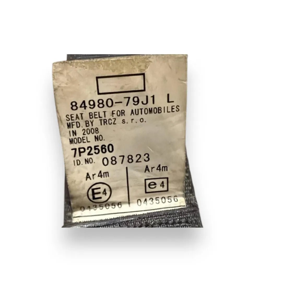 Aggancio cintura di sicurezza anteriore sinistro Fiat Sedici OEM 71768260 - F&P CRASH SRL - Ricambi Usati