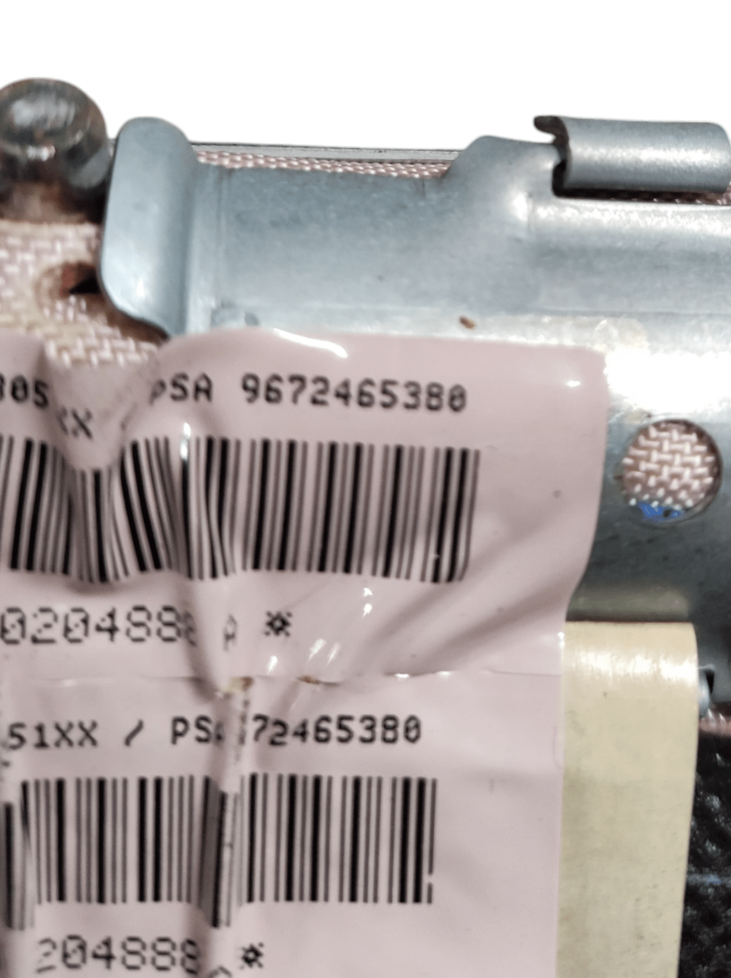 Airbag A Tendina Destro Citroen C3 COD:9672465380 (2009 - 2016) - F&P CRASH SRLS - Ricambi Usati