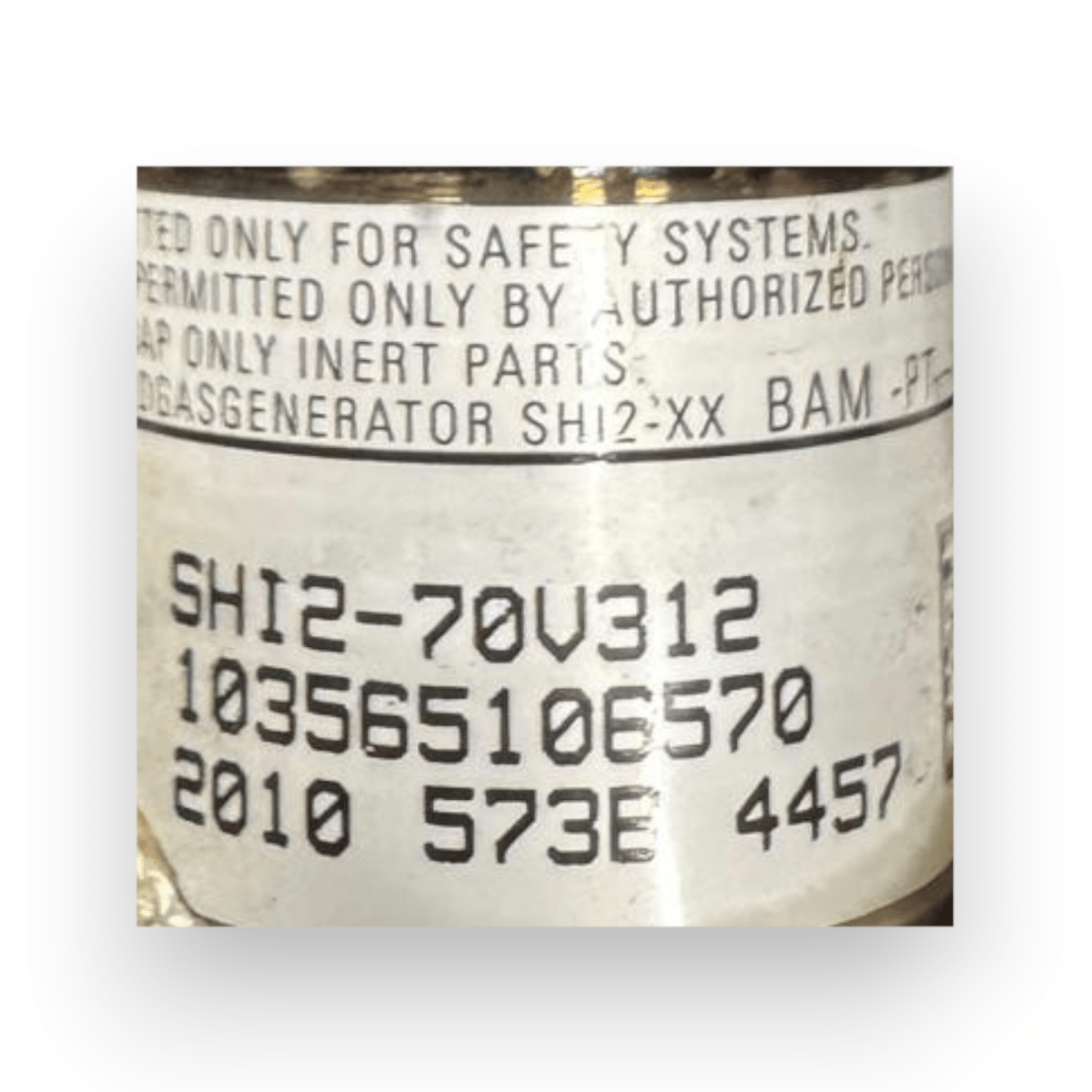 Airbag a tendina laterale destro (dx) Alfa Romeo Giulietta cod.SHI2 - 70V312 (2010 - 2020) - F&P CRASH SRL - Ricambi Usati