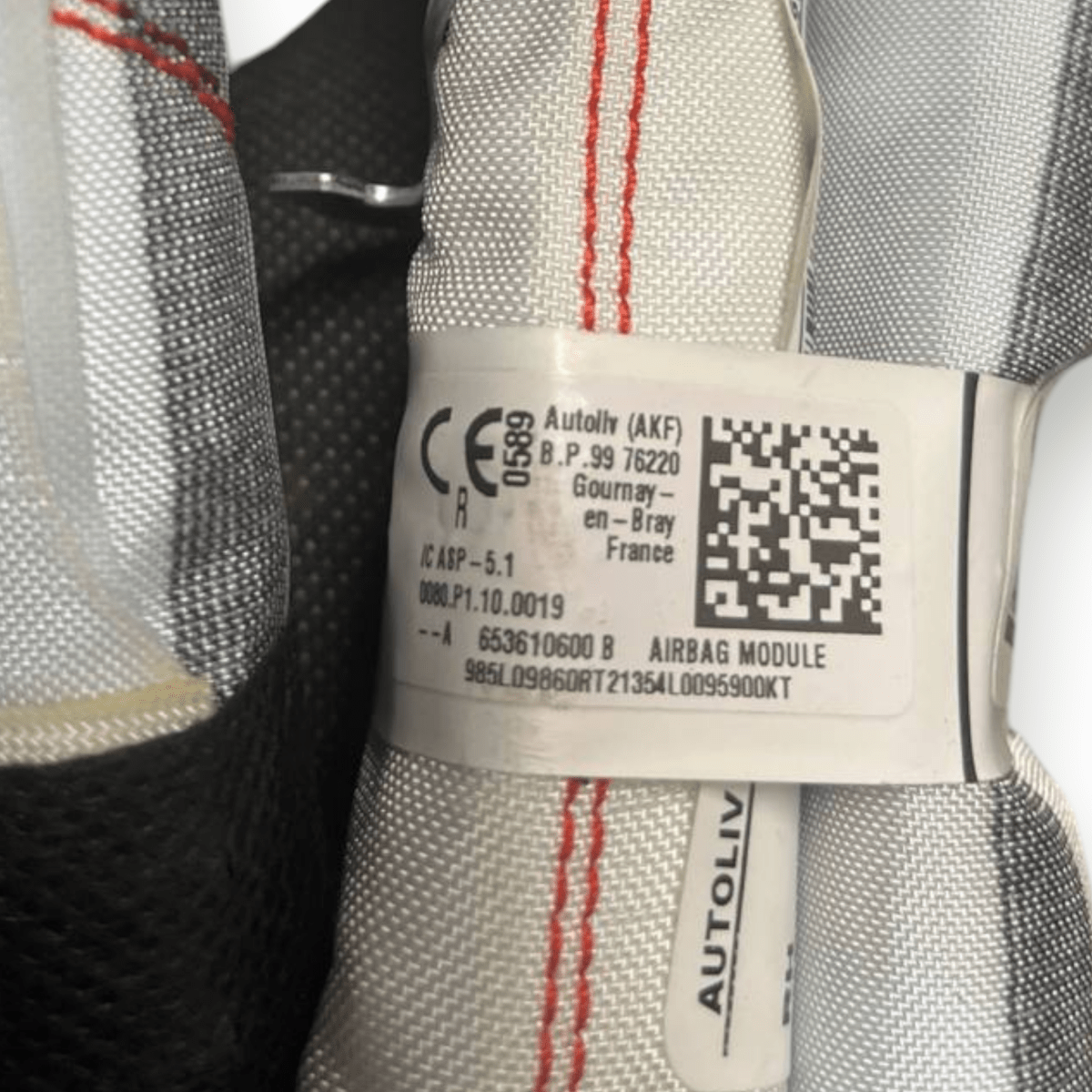 Airbag a Tendina laterale destro (dx) Dacia Jogger (2021 - ) cod: 653610600B - F&P CRASH SRLS - Ricambi Usati