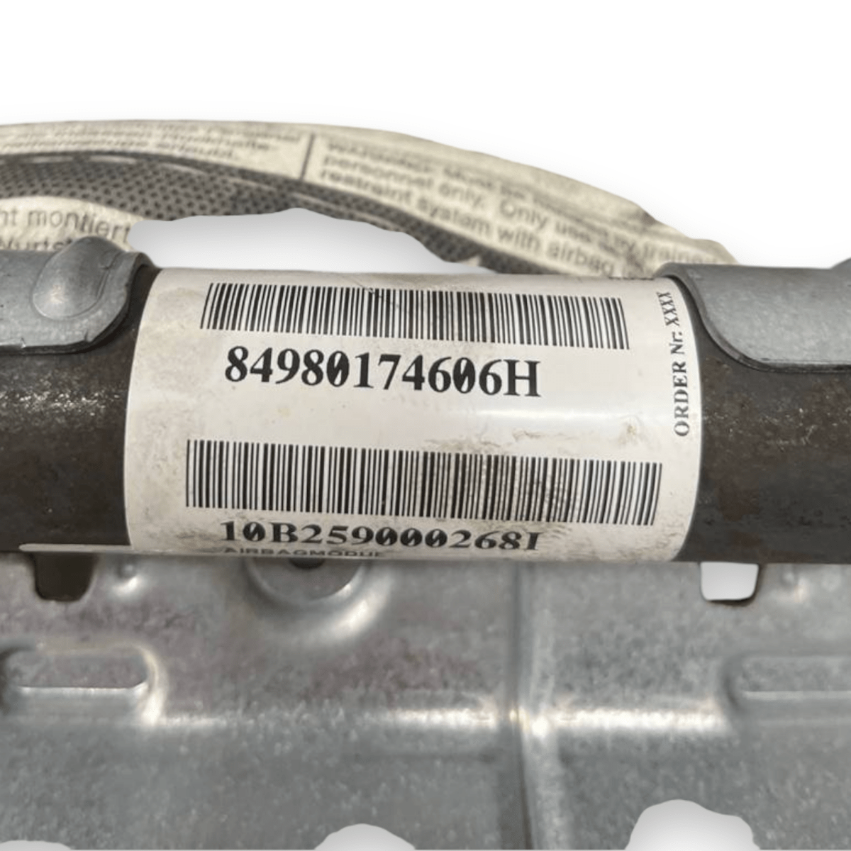 Airbag a Tendina laterale destro (dx) Mini Countryman R60 (2010 al 2016) cod: 84980174606H - F&P CRASH SRLS - Ricambi Usati