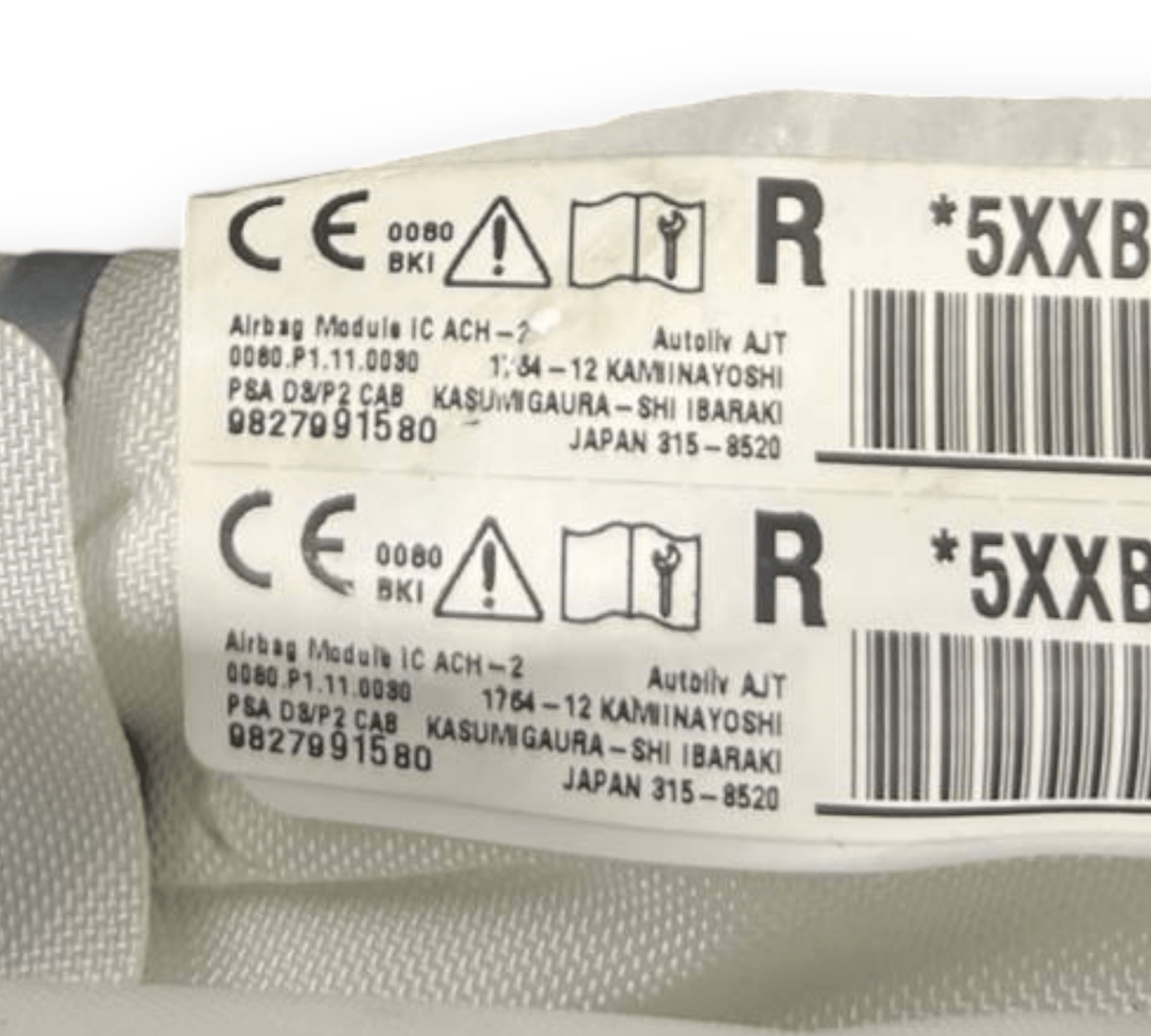 Airbag a Tendina laterale destro (dx) Opel Corsa F (2019 - ) cod: 9827991580 - F&P CRASH SRLS - Ricambi Usati