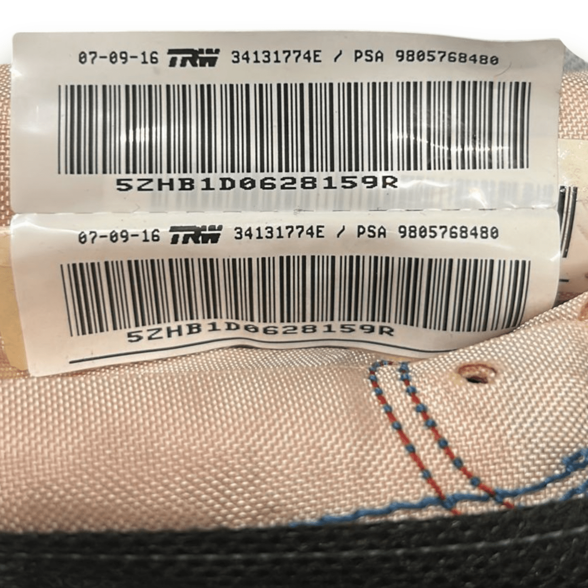Airbag a tendina laterale sinistra peuget 308 cod:9805768480 (2013 > 2021) - F&P CRASH SRL - Ricambi Usati