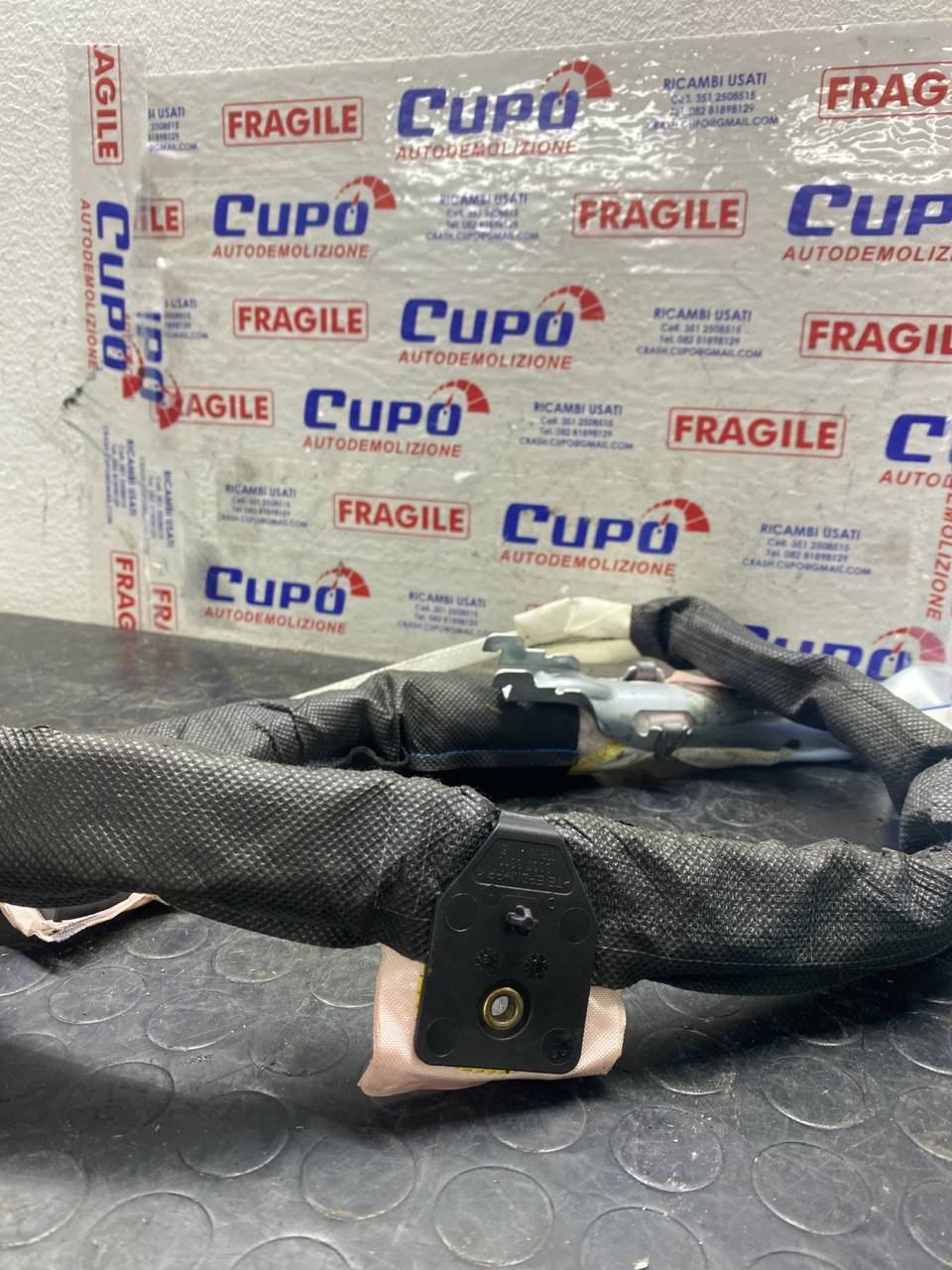 Airbag a tendina laterale sinistro Fiat 500 Restyling (2017) cod: 34024872B - F&P CRASH SRLS - Ricambi Usati