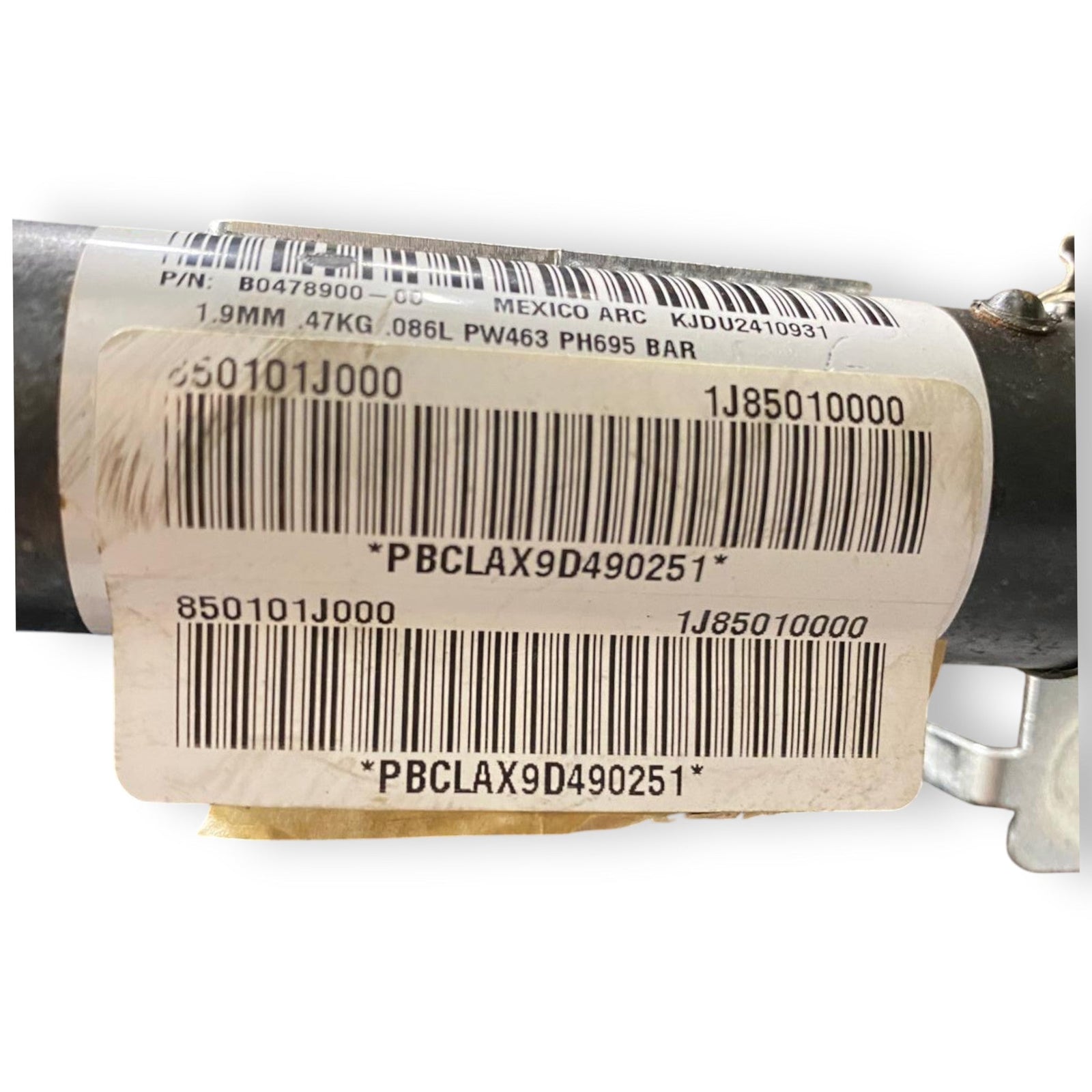 Airbag a tendina laterale sinistro (sx) Hyundai i20 (2008 - 2014) Cod: 850101J000 - F&P CRASH SRLS - Ricambi Usati