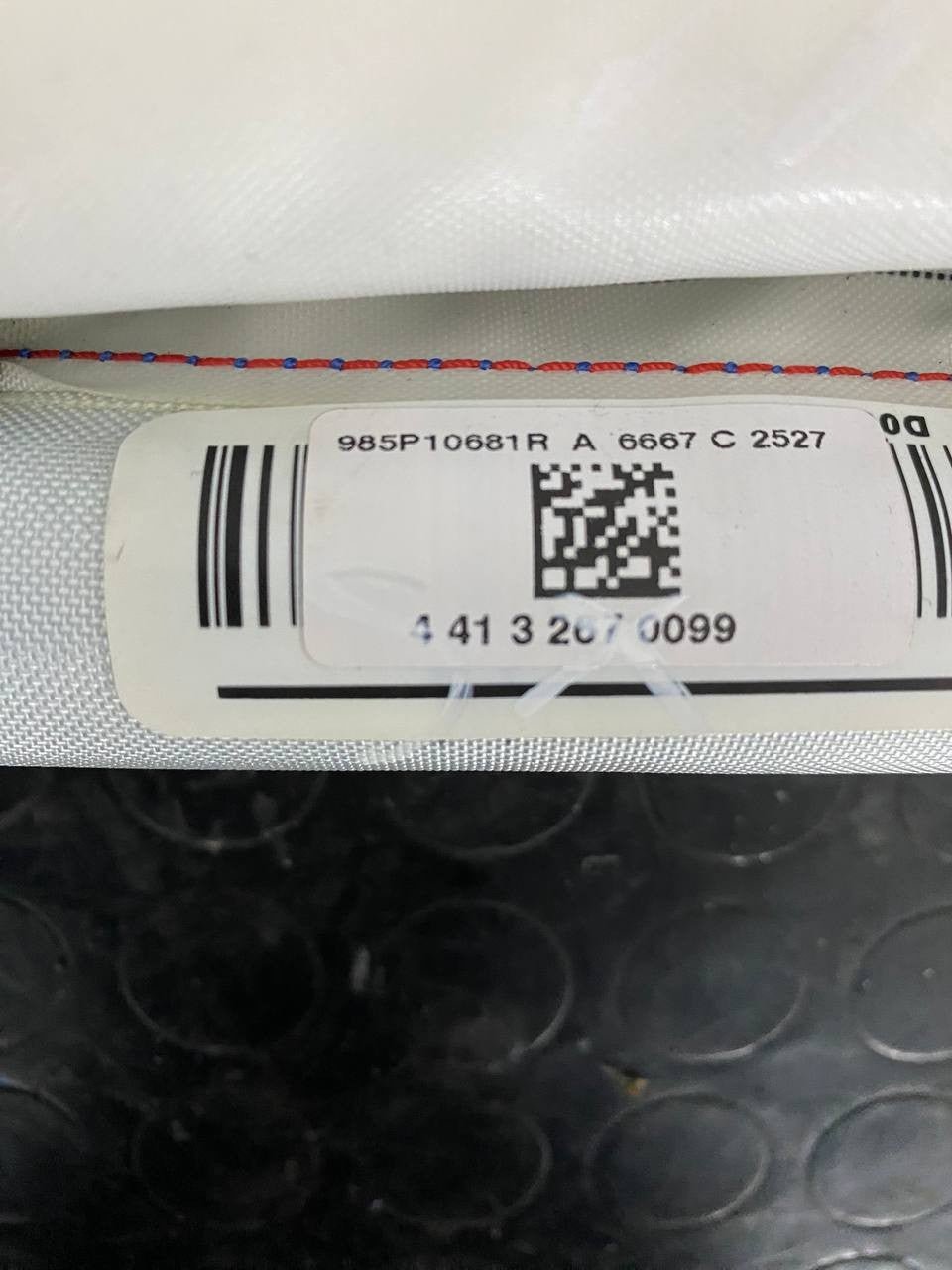 Airbag a tendina Lato Guidatore Renault Scenic III (2012) cod: 985P10681R - F&P CRASH SRLS - Ricambi Usati