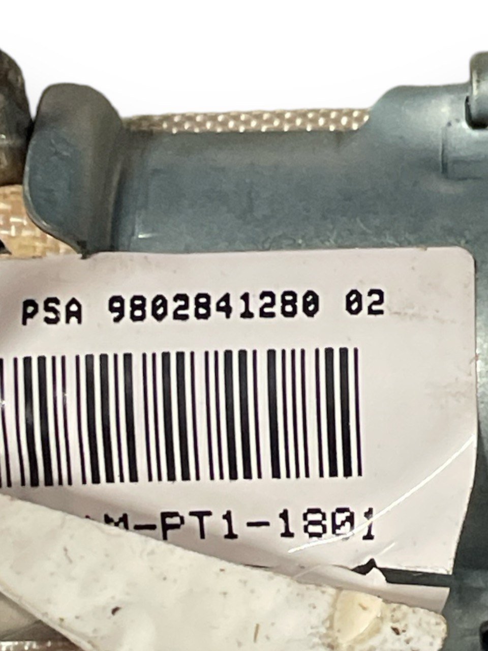 Airbag a tendina lato Sinistro Citroen C3 (2009 - 2016) cod:9802841280 - F&P CRASH SRLS - Ricambi Usati
