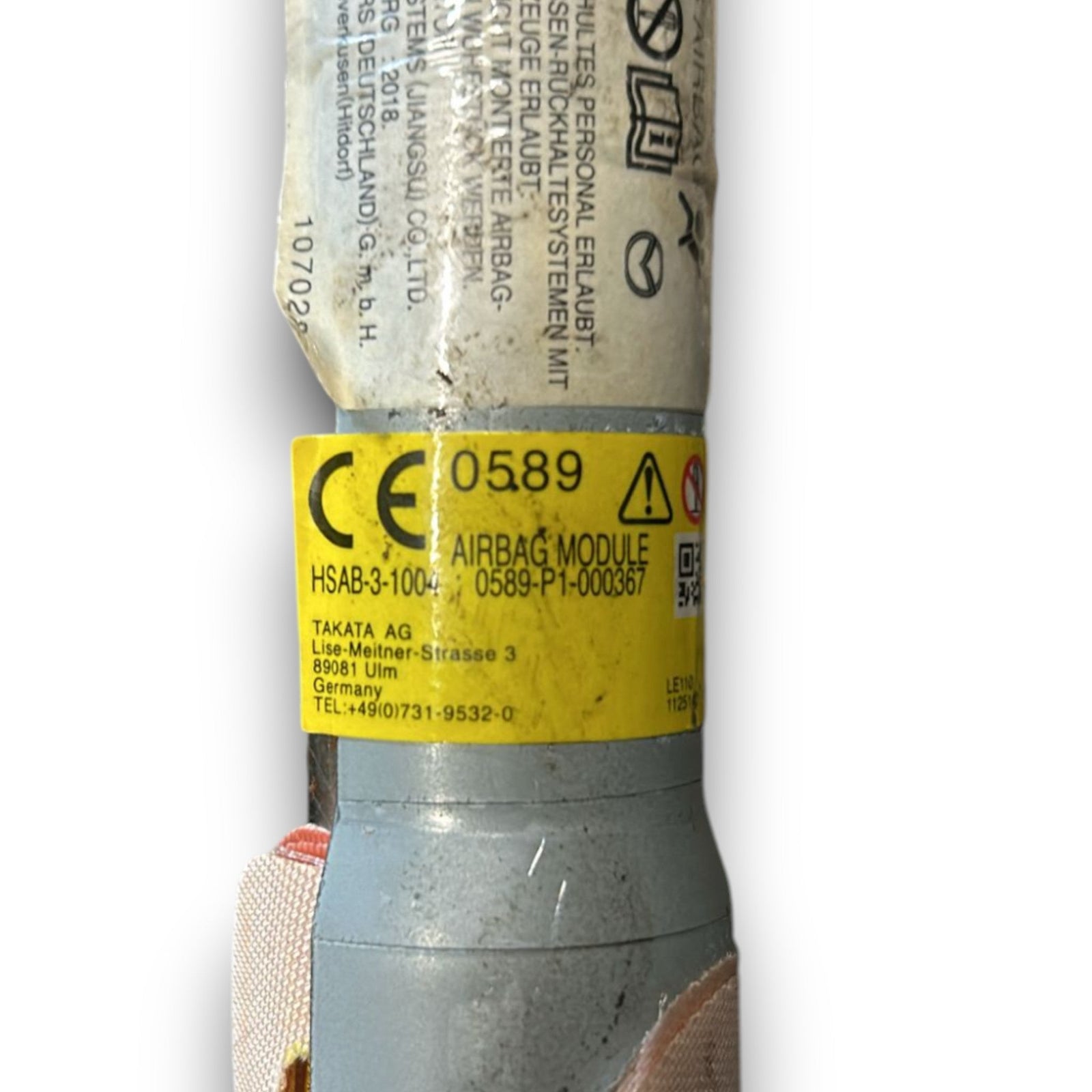 Airbag A tendina lato Sinistro Mazda CX - 3 cod:0589 - P1 - 000367 (2015 >) - F&P CRASH SRLS - Ricambi Usati