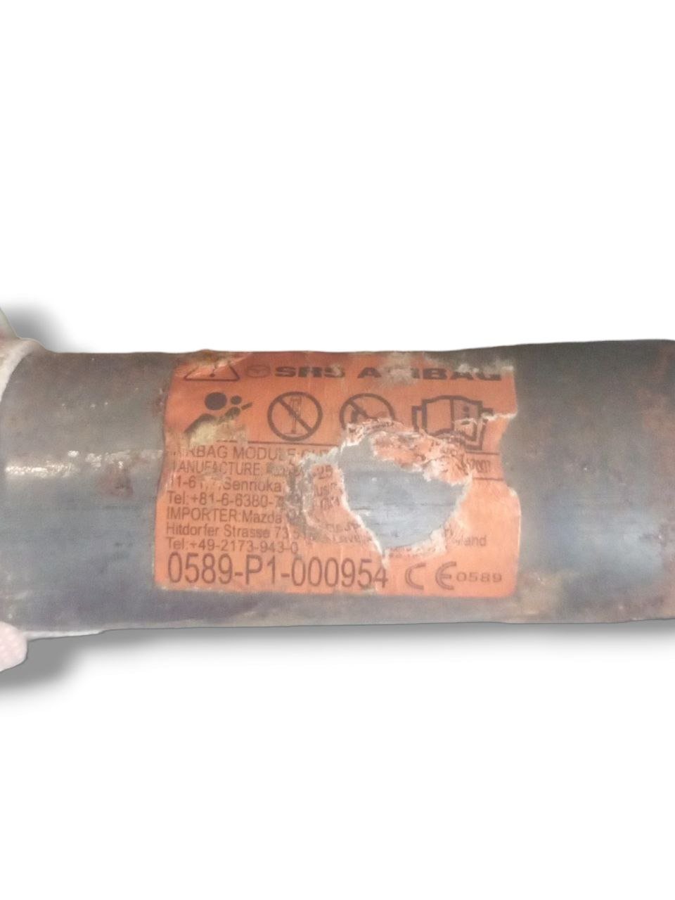 Airbag a tendina lato sinistro Mazda CX-5 (2018) COD:0589P1000954 - F&P CRASH SRLS - Ricambi Usati
